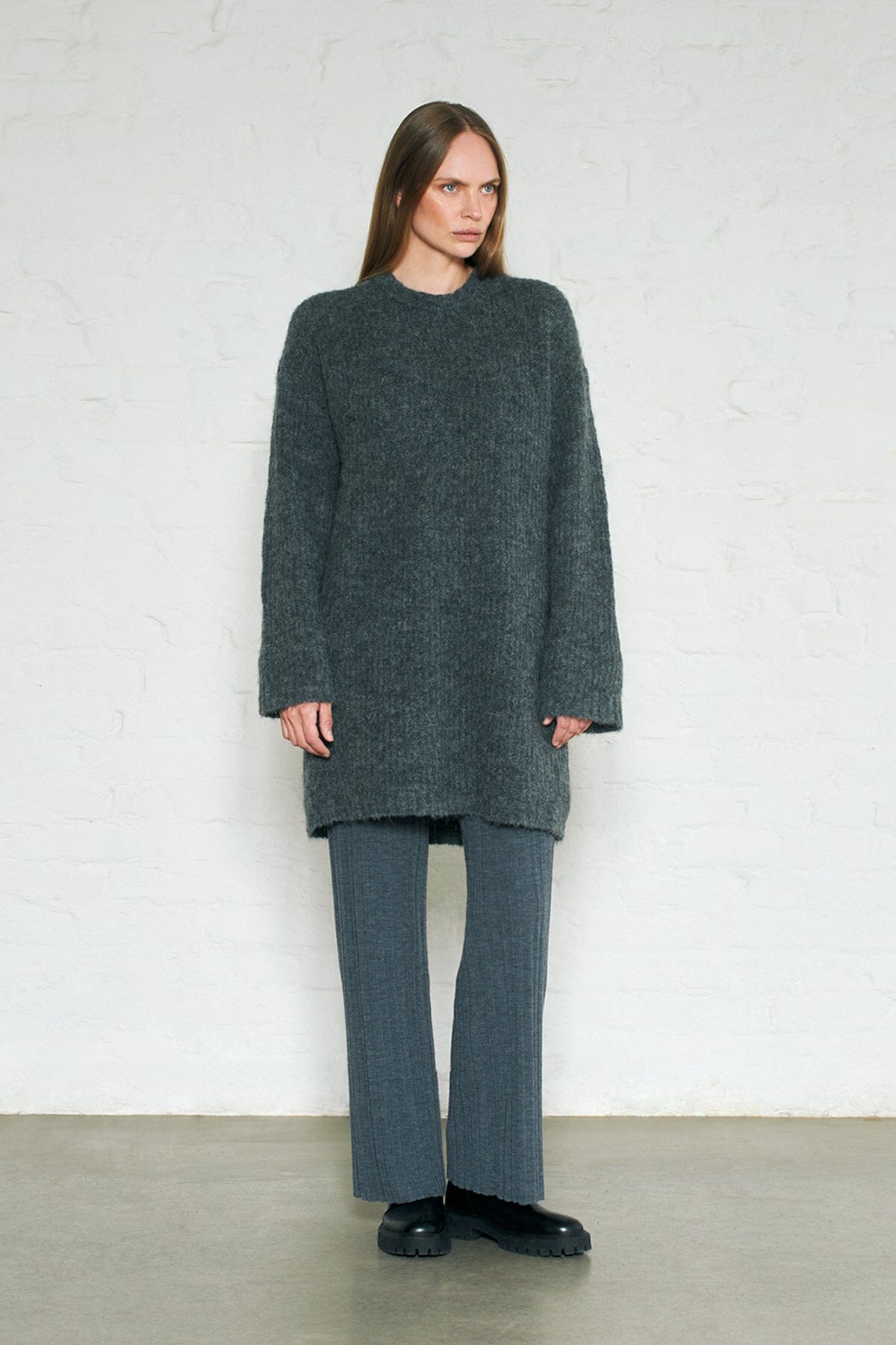 ArnieSays: Smith Dk Grey Melange Kjole