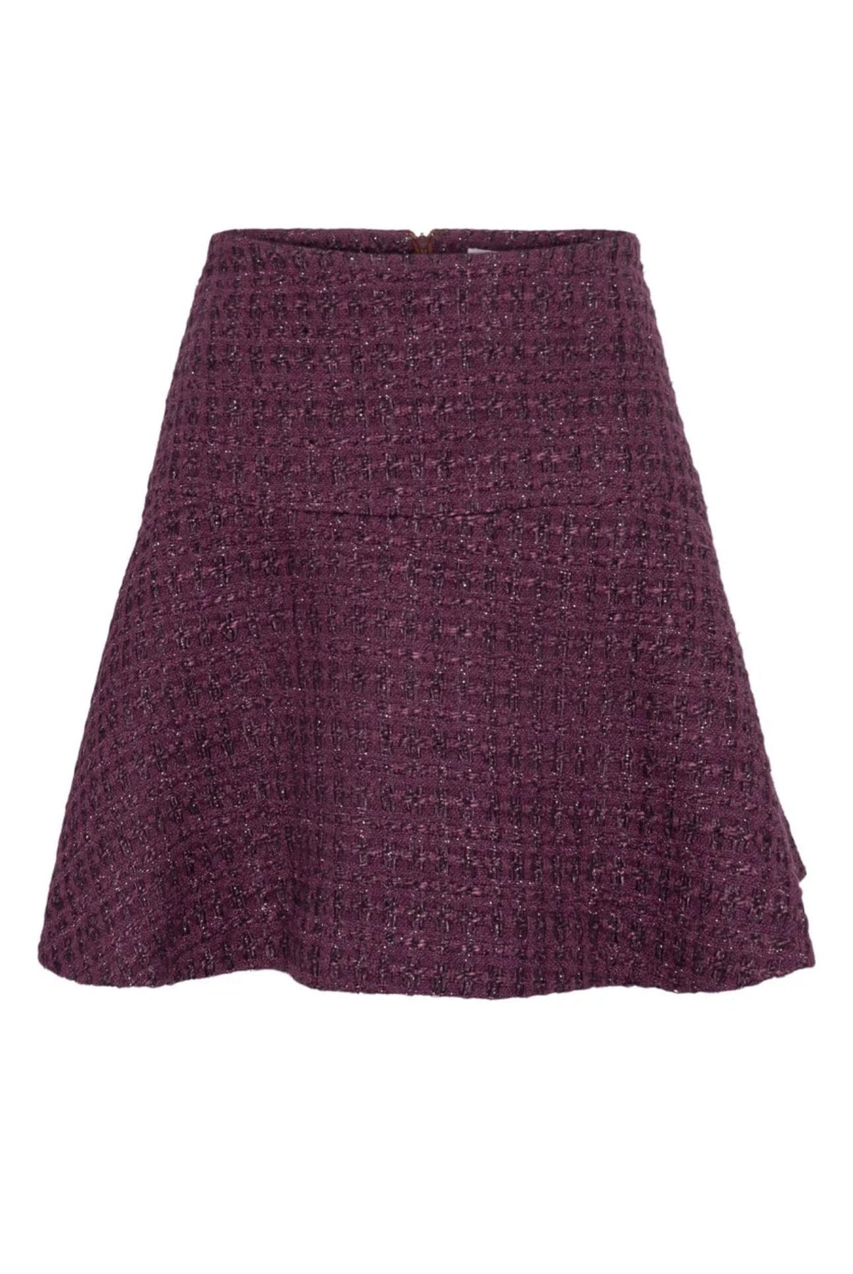 Maven Mini Skirt Burgundy