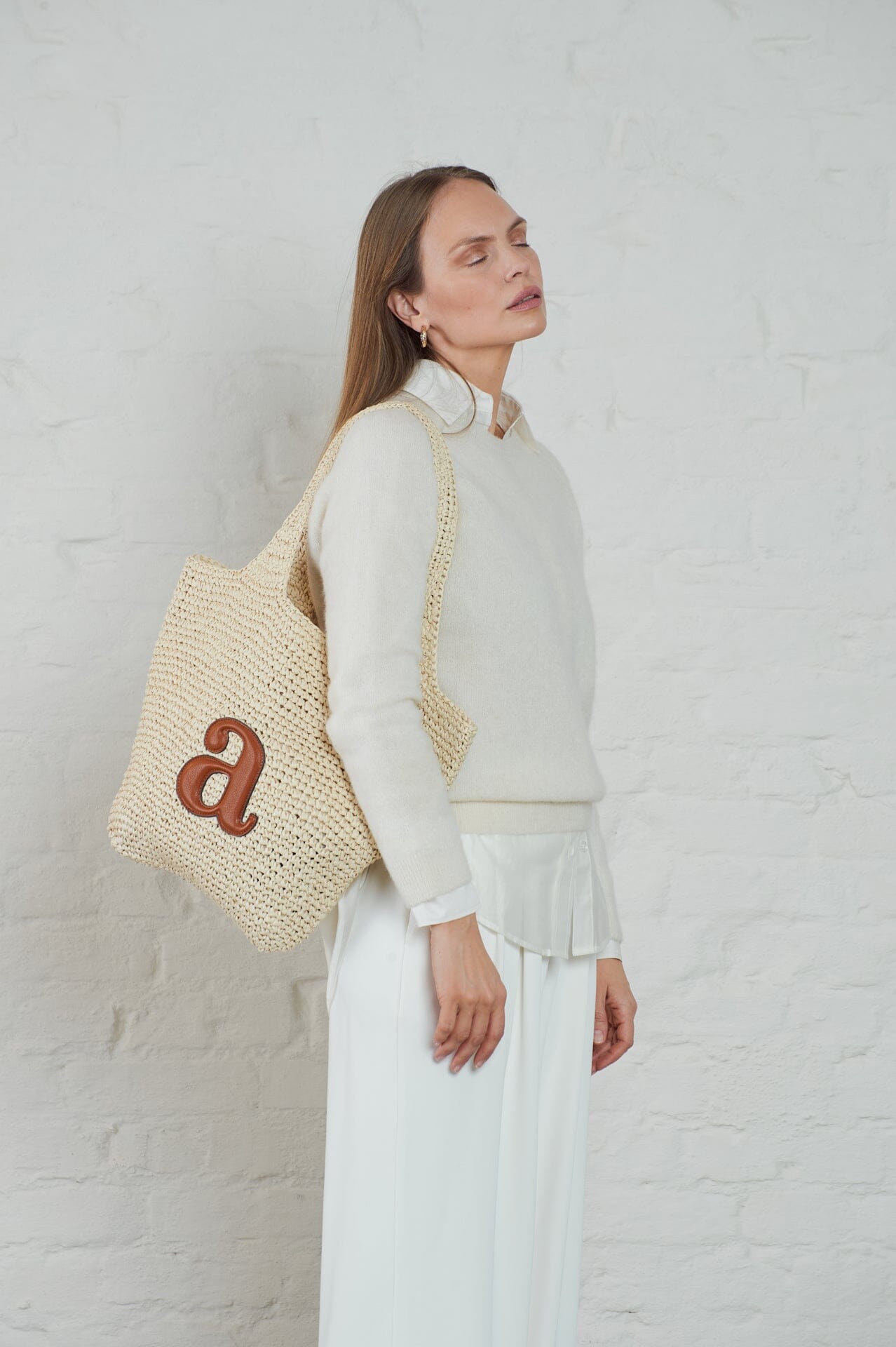 ArnieSays: Raffia Tote Ecru Tilbehør
