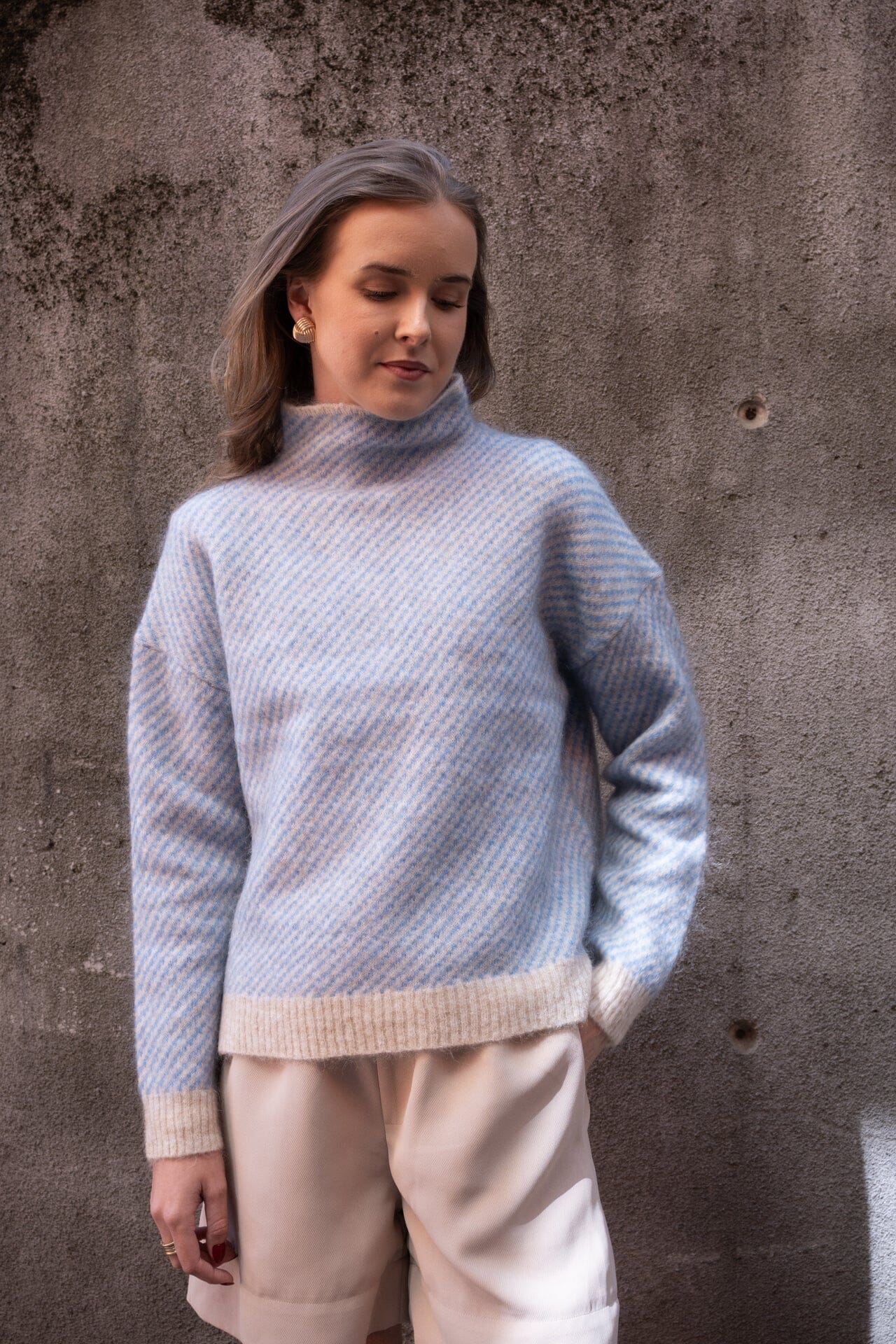 Second Female Capella Knit T-Neck Marina Genser