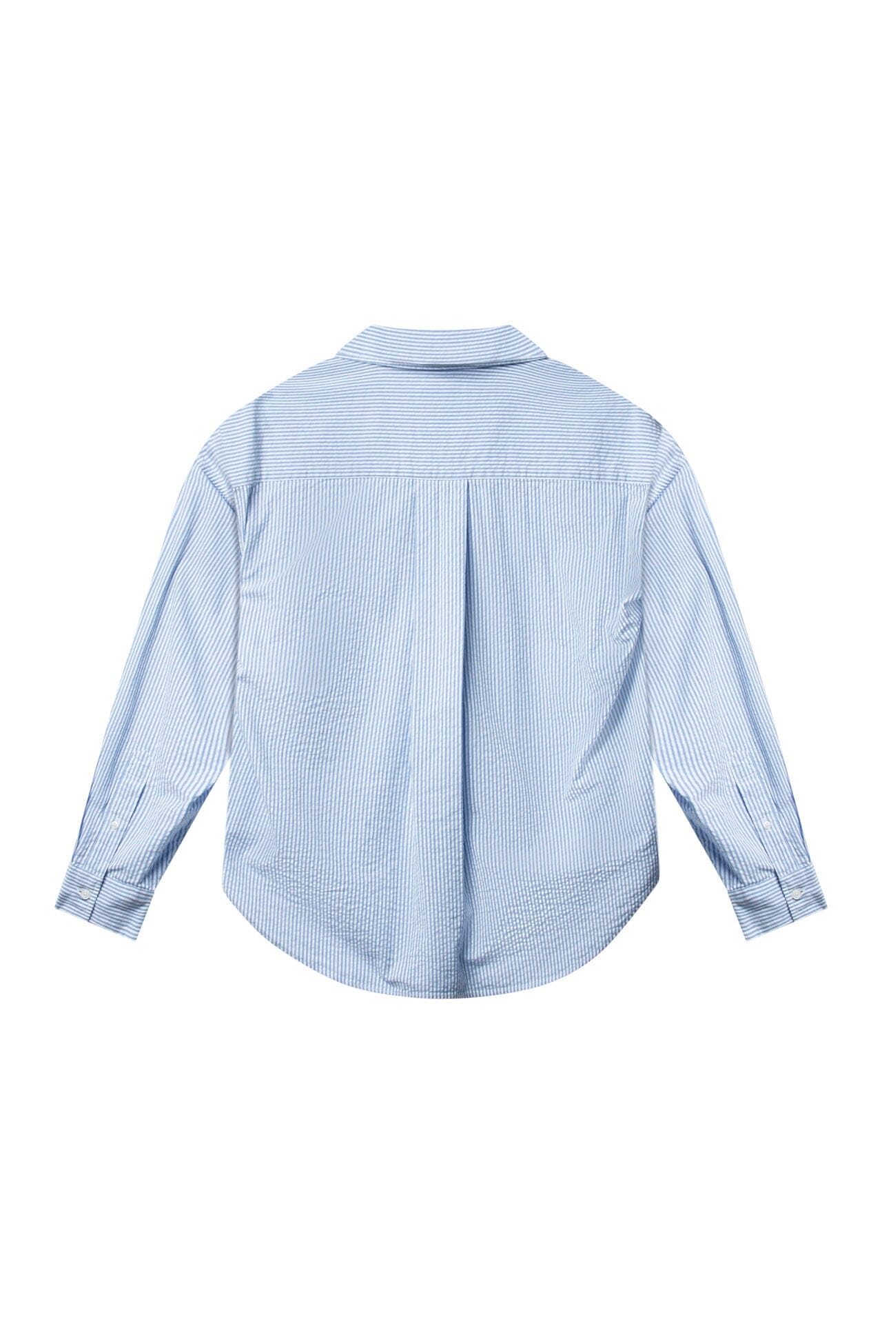 ArnieSays: VENICE Seersucker Classic Stripe Blue Stripe Skjorte