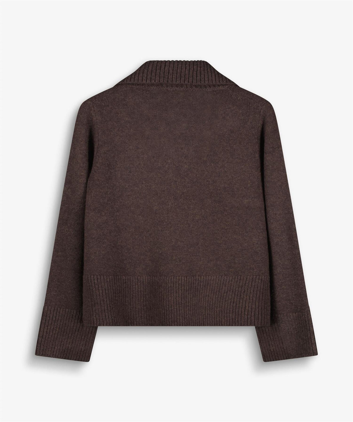 Aurora Victoria Cashmere Pullover Brown Genser