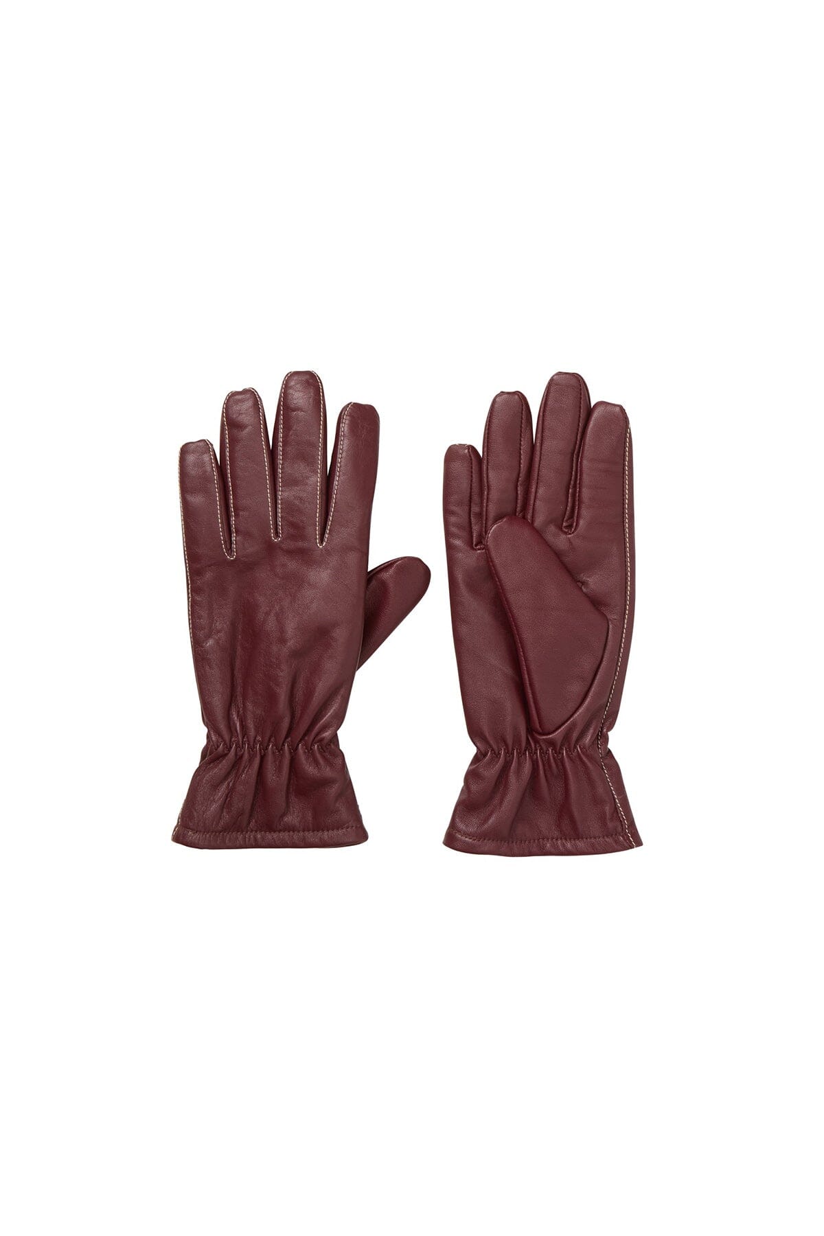 Beck Söndergaard Smooth Leather Gloves Mocha Brown Tilbehør