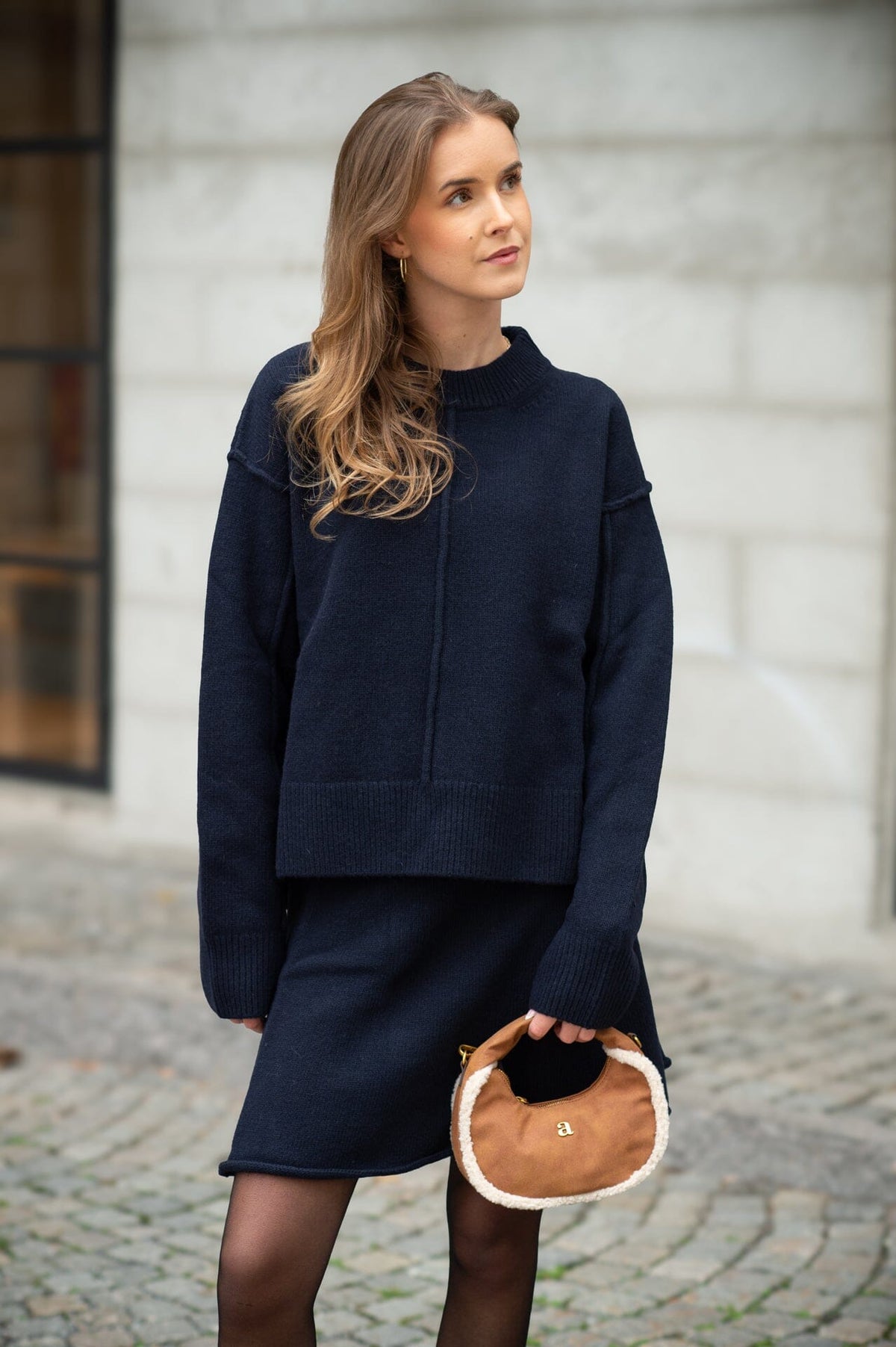 ArnieSays: Ren Dk Navy Genser