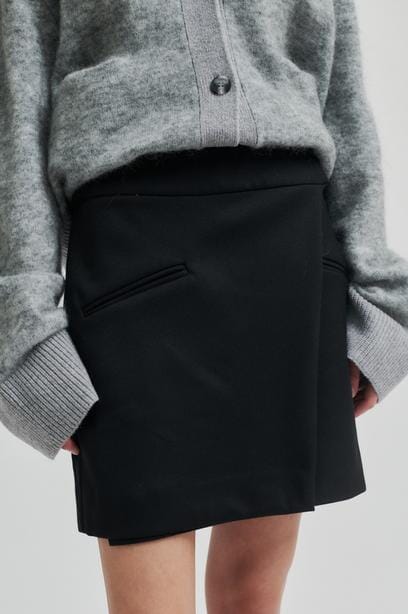 Second Female Cosa Skirt Black Skjørt