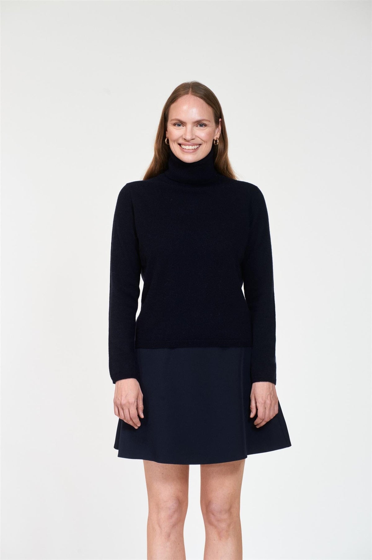 ArnieSays: ELOISE Cady Dk Navy Skjørt