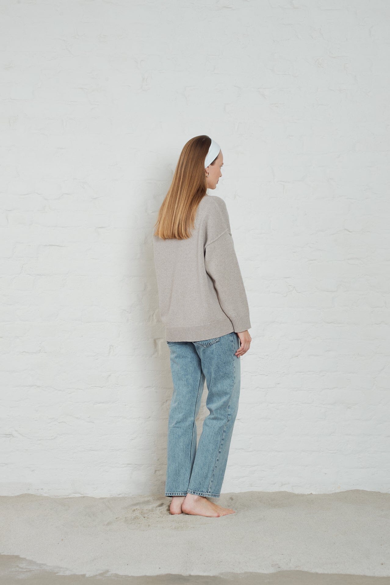 ArnieSays: Kayne Lt Beige Melange Genser