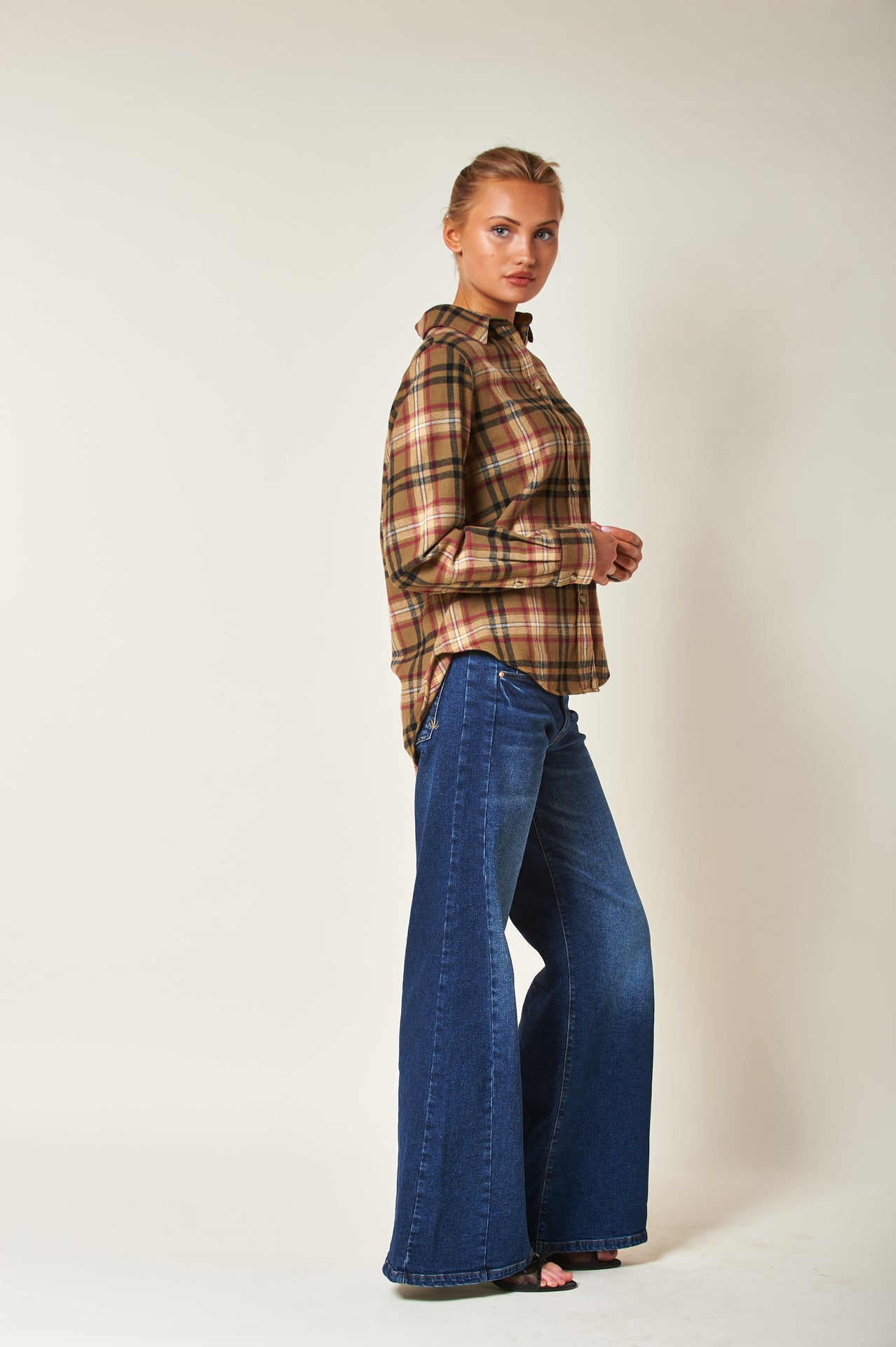 Arc Classic Tartan Khaki/Beige Combo