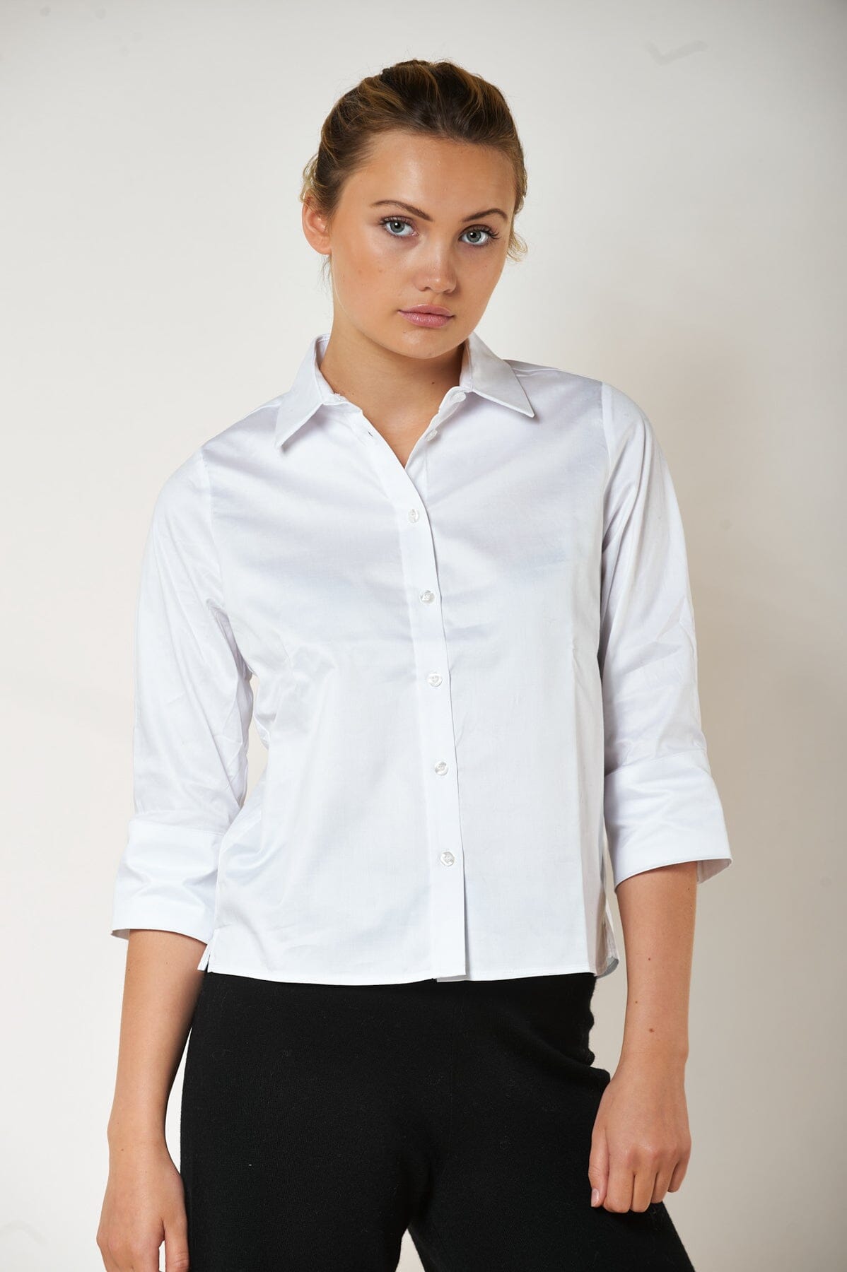 Aurora Edel Shirt White Skjorte