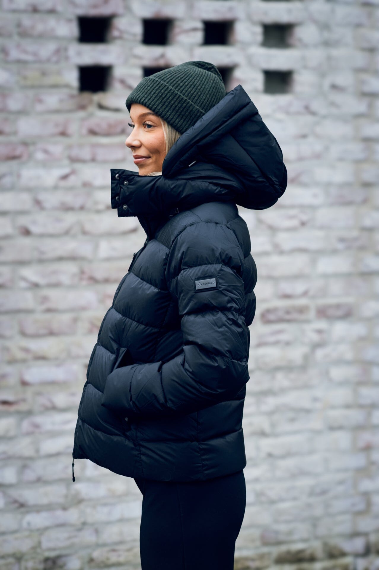 Cedrico Halley Short Jacket Black Ytterplagg