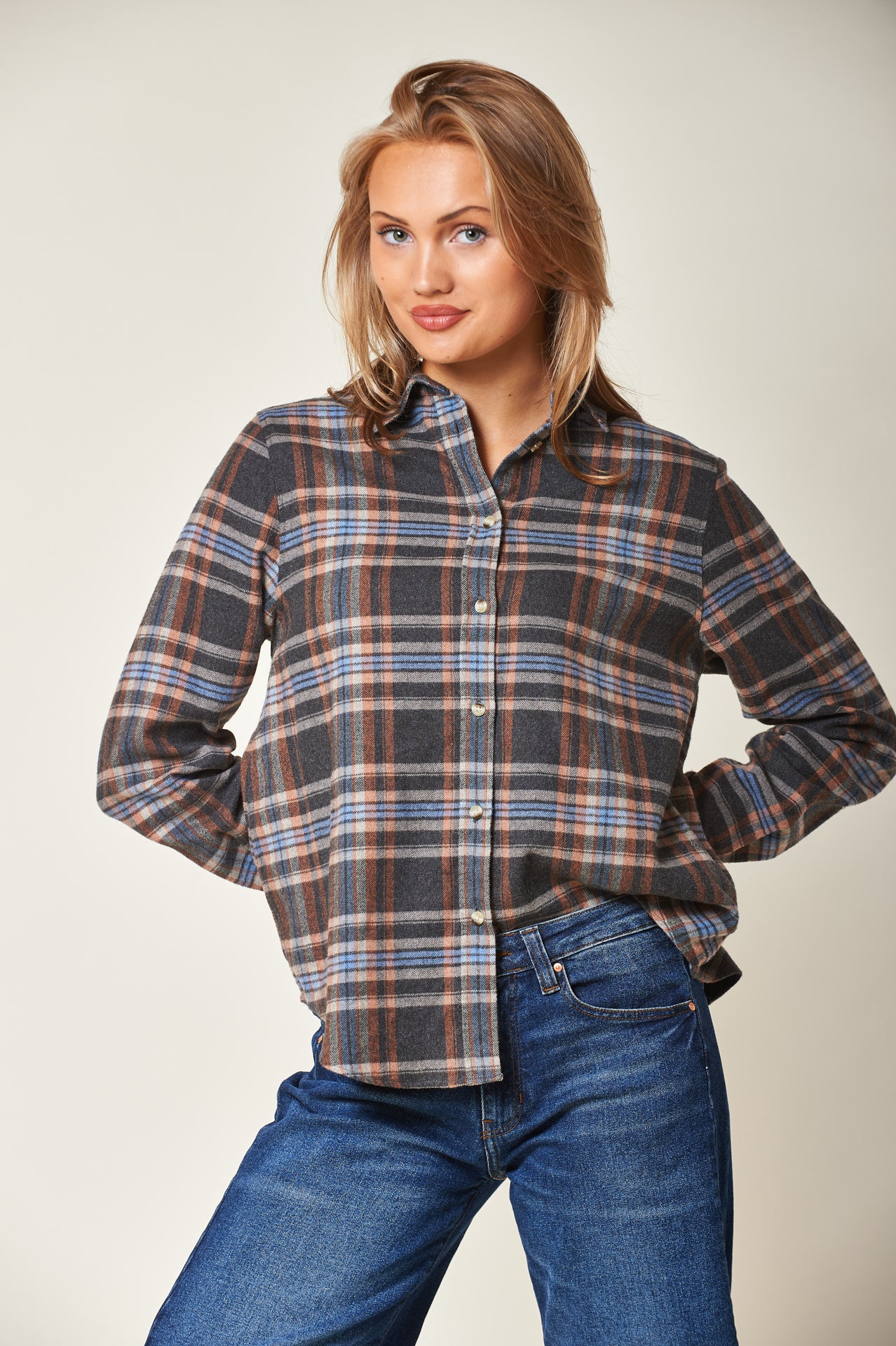 Arc Muted Tartan Dk Grey