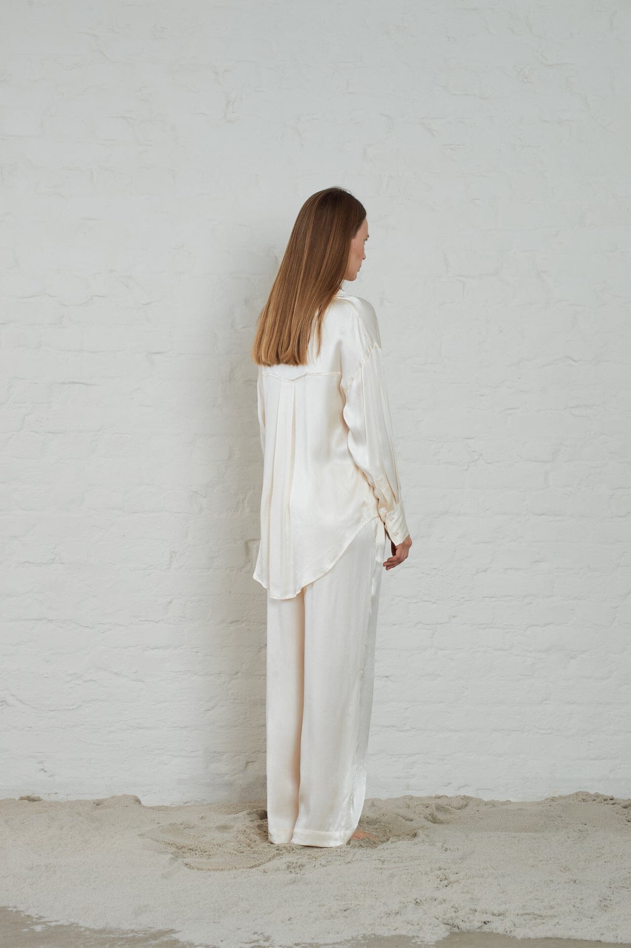 ArnieSays: Rocha Satin Cream Skjorte