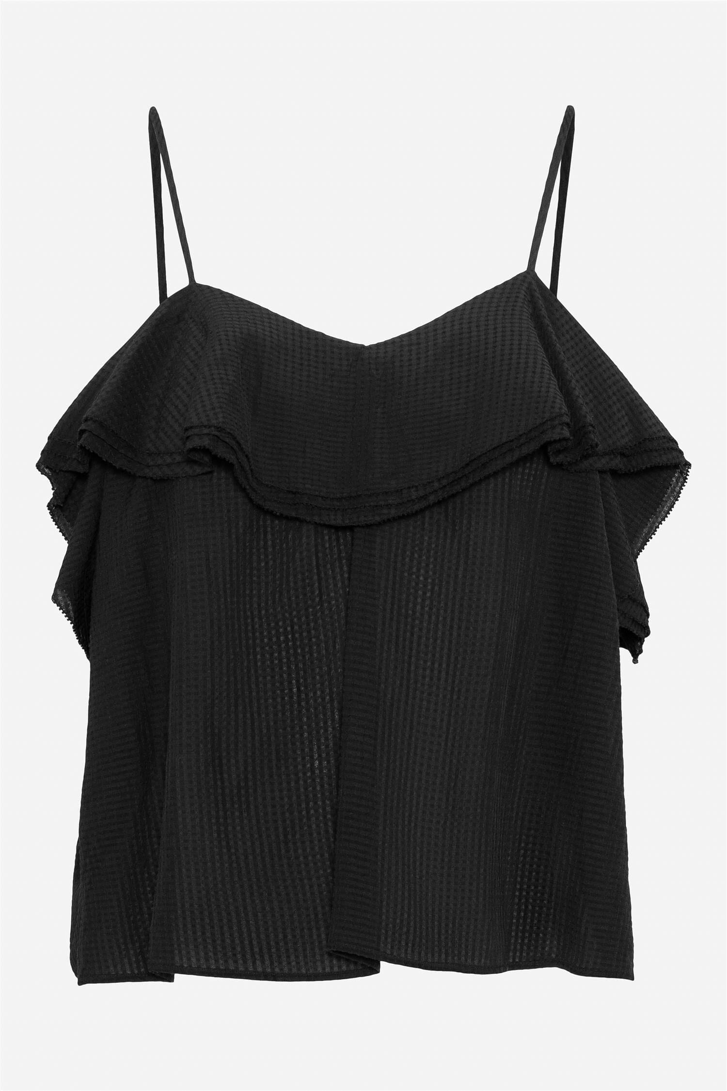 Pia Tjelta Lollie Solid Black Topp