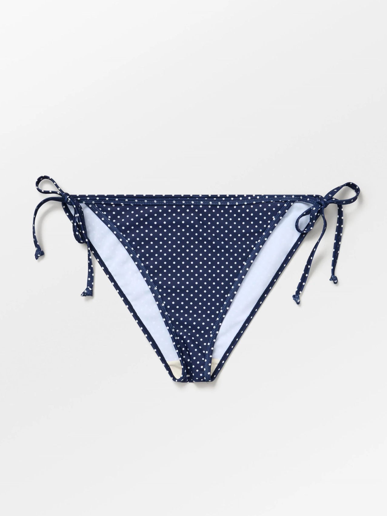 Polka Dot Baila Bikini Tanga Navy Blue