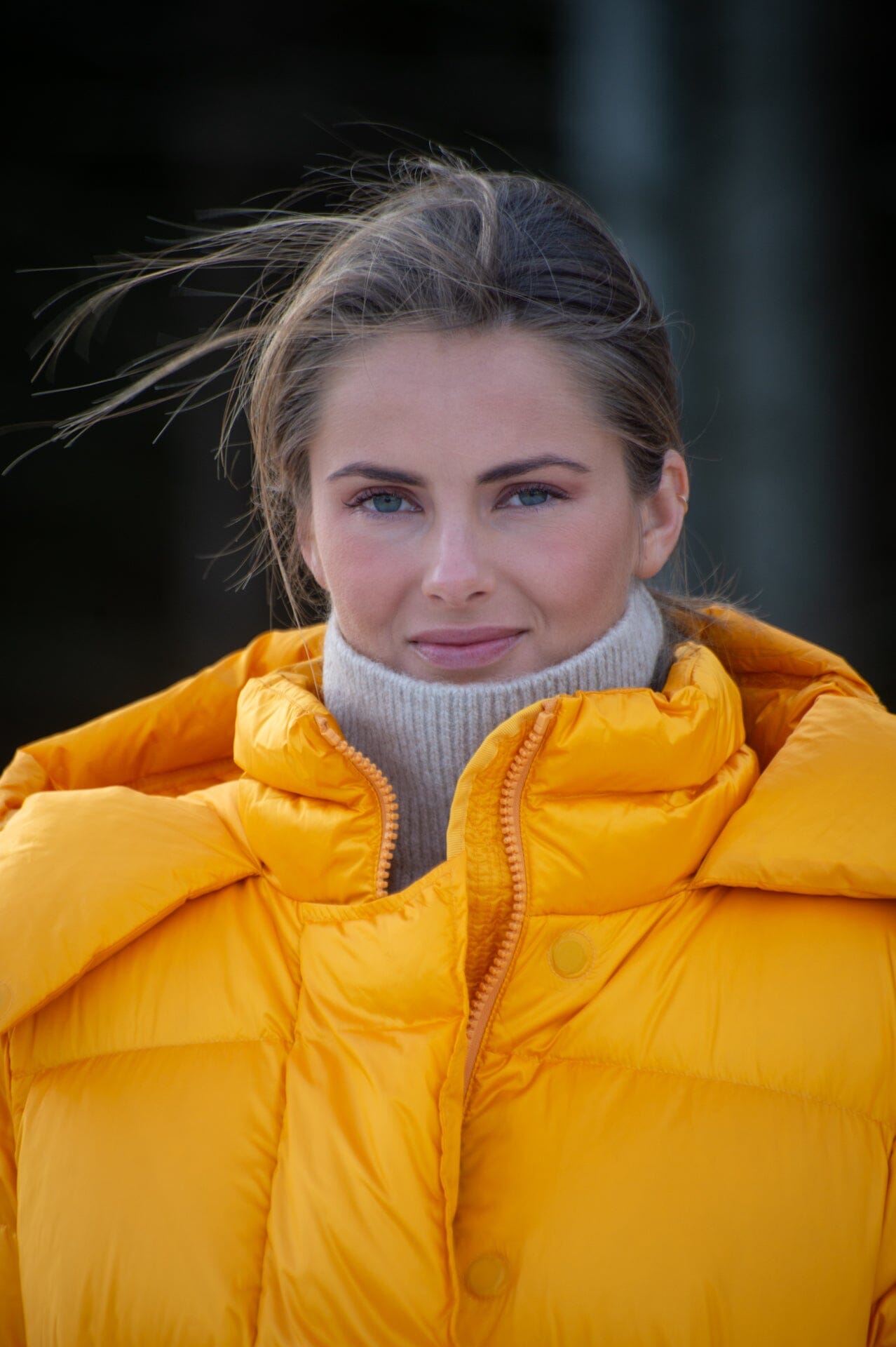 Monel Lucie Boxy Mid Royal Yellow Ytterplagg