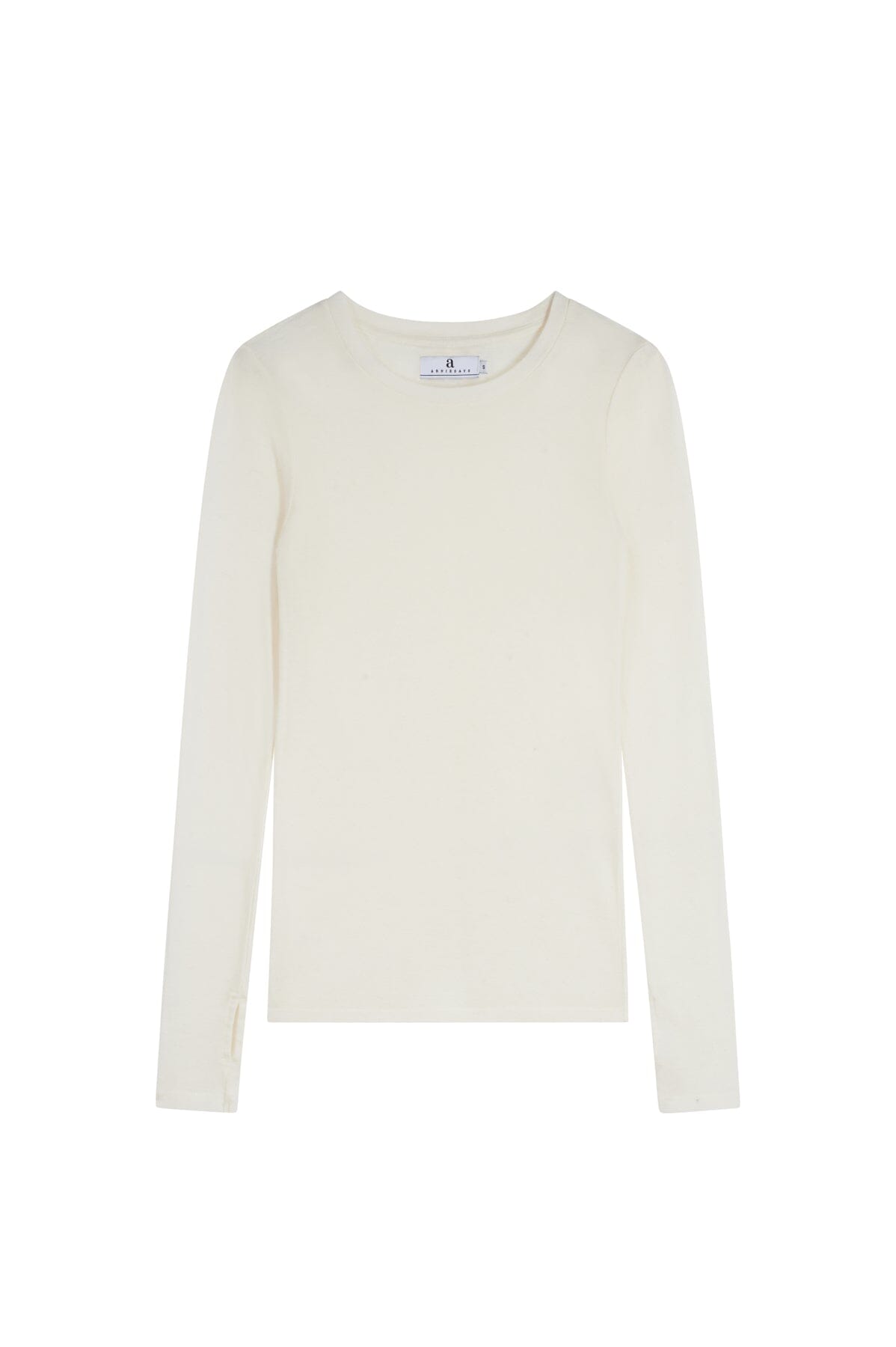 ArnieSays: Remi Wool Blend Ecru T-shirt