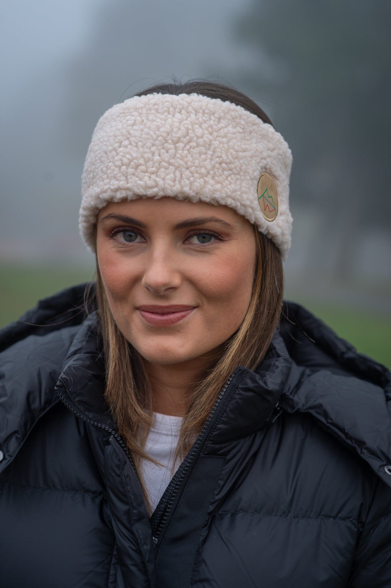 Zuperior Pannebånd TeddyFleece Beige Hodeplagg