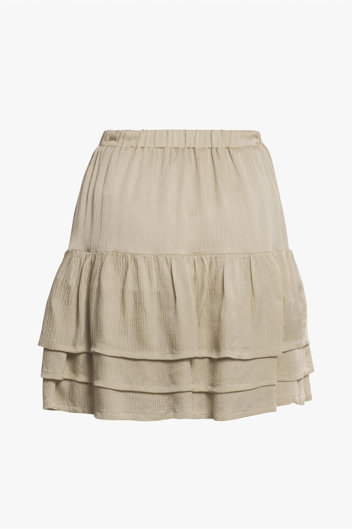 ArnieSays: Gemma Jacquard Beige Skjørt
