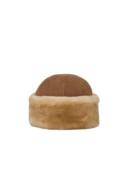 Beck Söndergaard Dora Shearling Hat Emperador Brown Hodeplagg