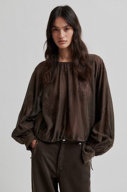 Second Female Veria Blouse Delicioso Bluse