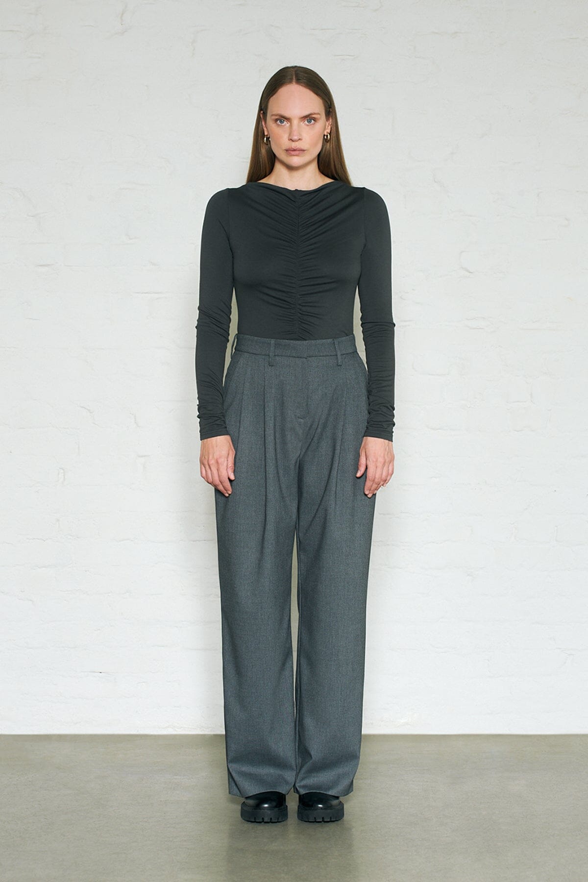 ArnieSays: Berni Viscose Anthracite T-shirt