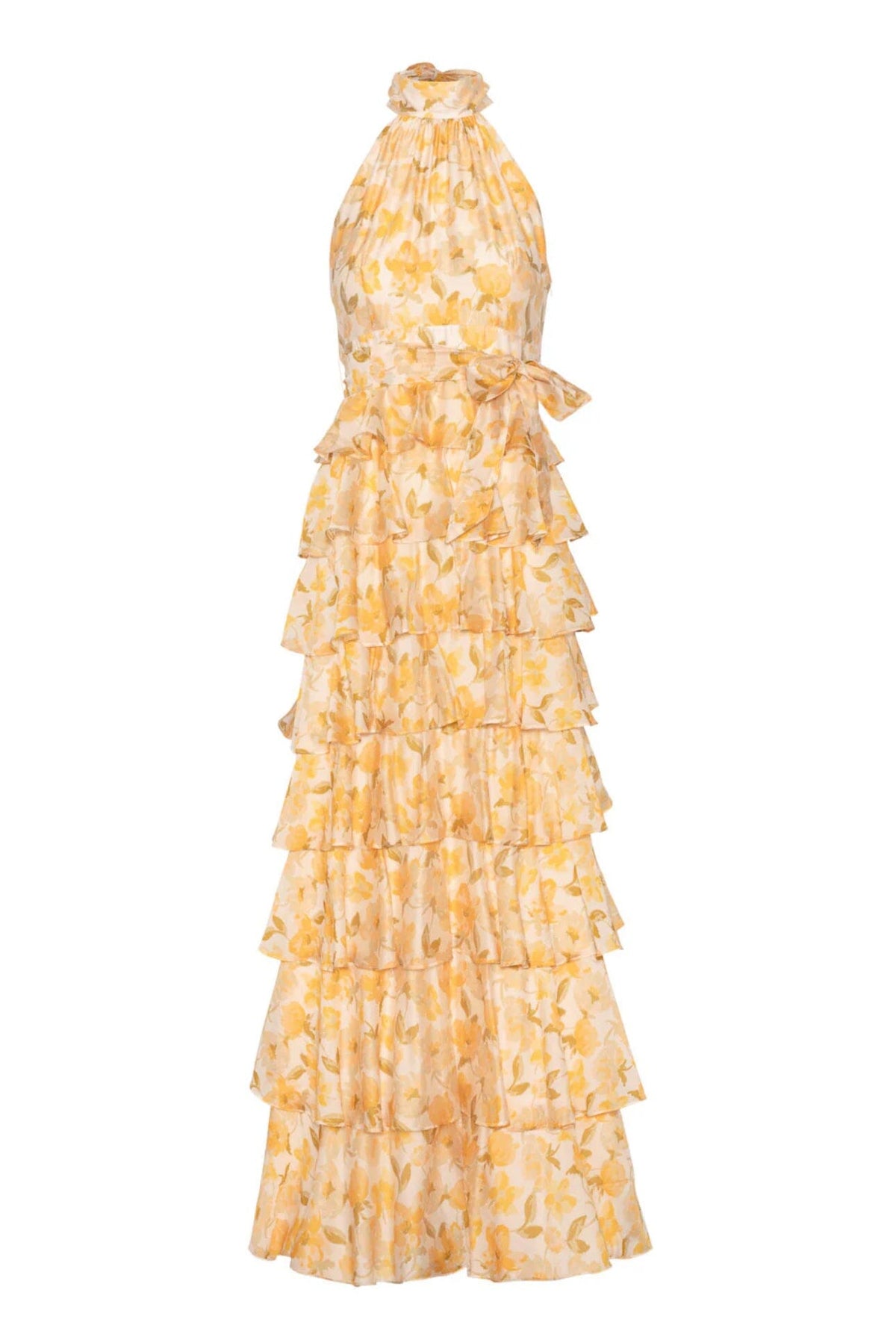 Love Lolina Angel Maxi Halterneck Sunlit Kjole