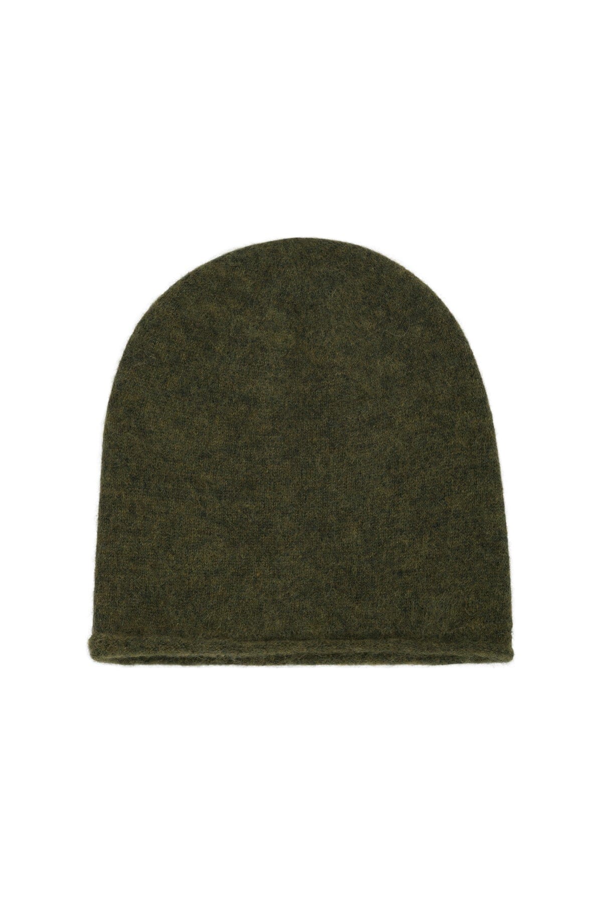 ArnieSays: GINI Dk Green Melange Hodeplagg