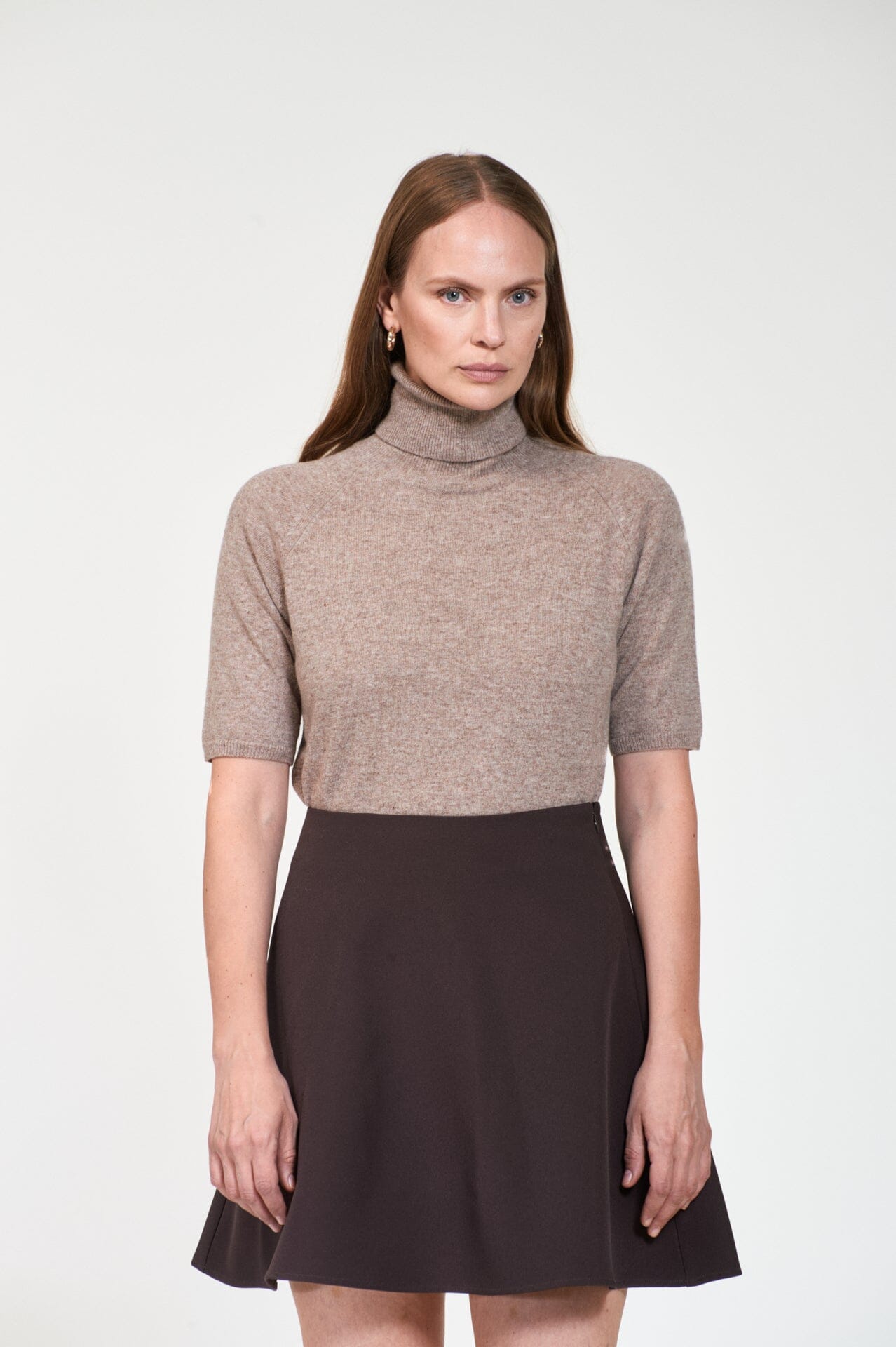 ArnieSays: ELOISE Cady Dk Brown Skjørt