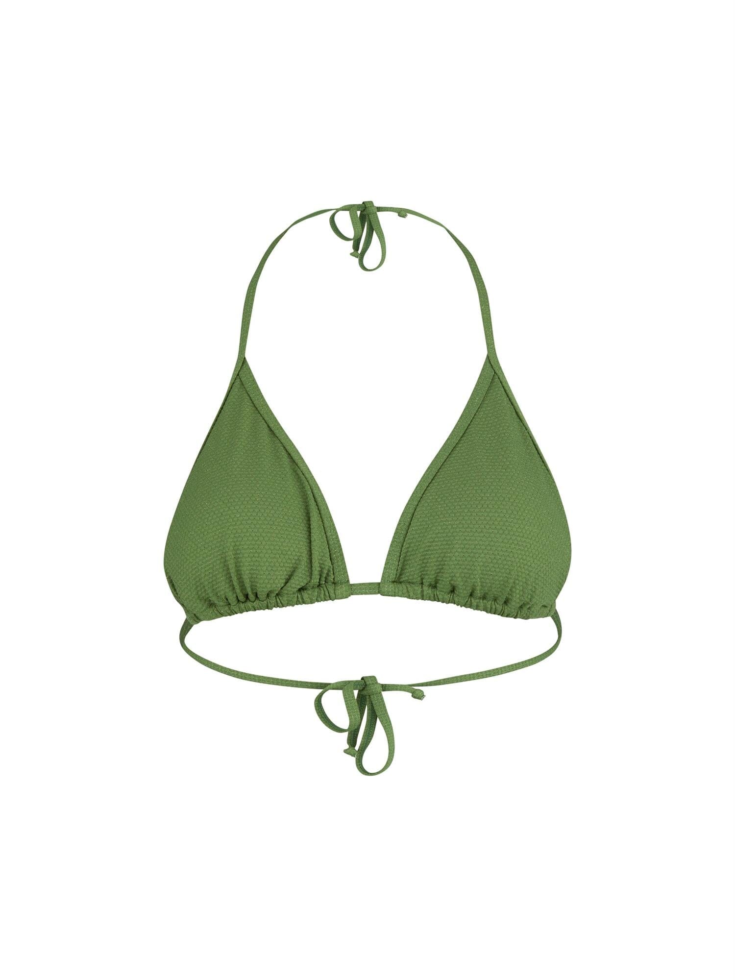 Beck Söndergaard Shobi Bel Bikini Top Campsite Green Badetøy