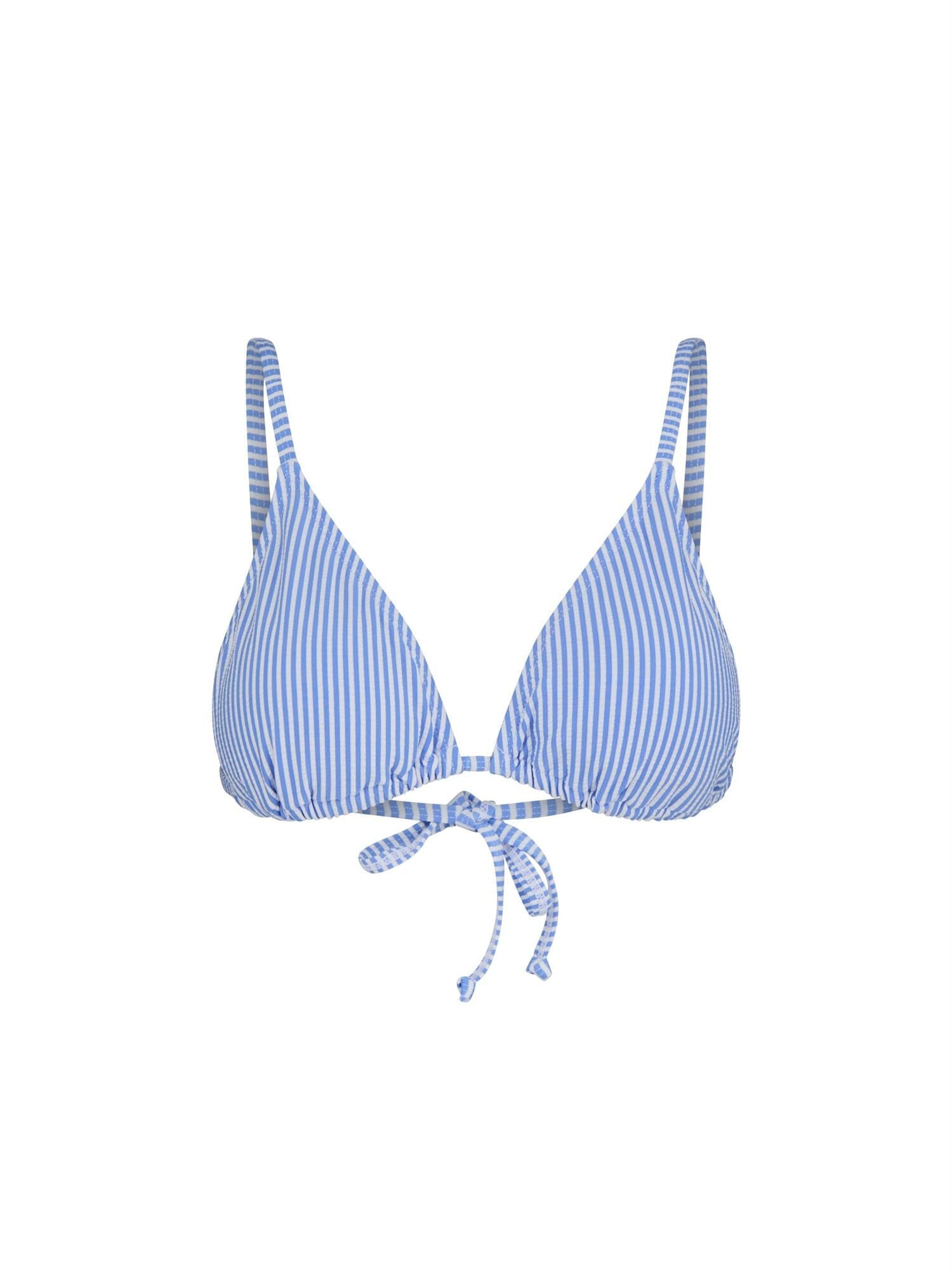 Beck Söndergaard Striba Bella Bikini Top Provence Blue Badetøy