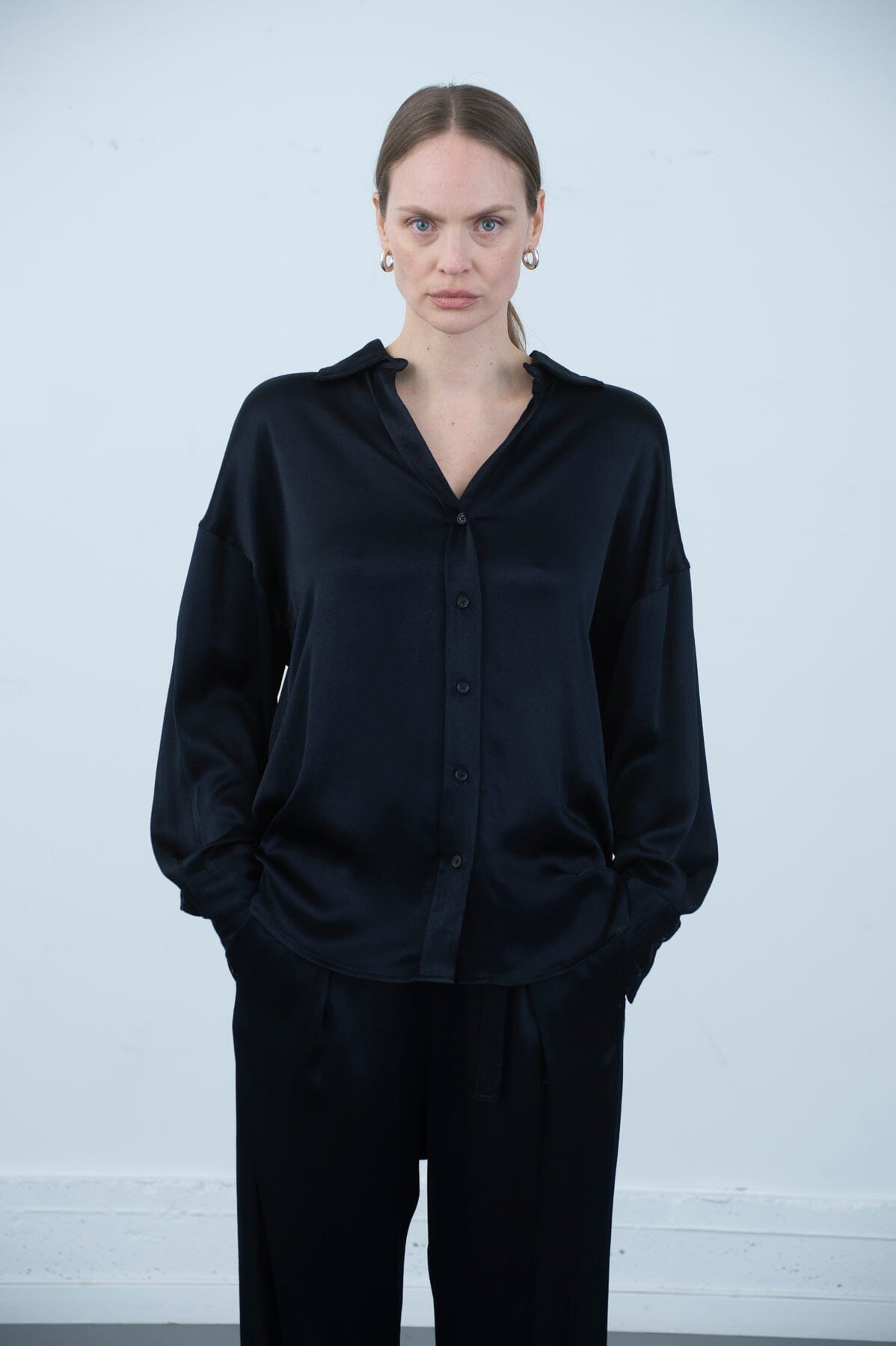 ArnieSays: Rocha Satin Midnight Skjorte