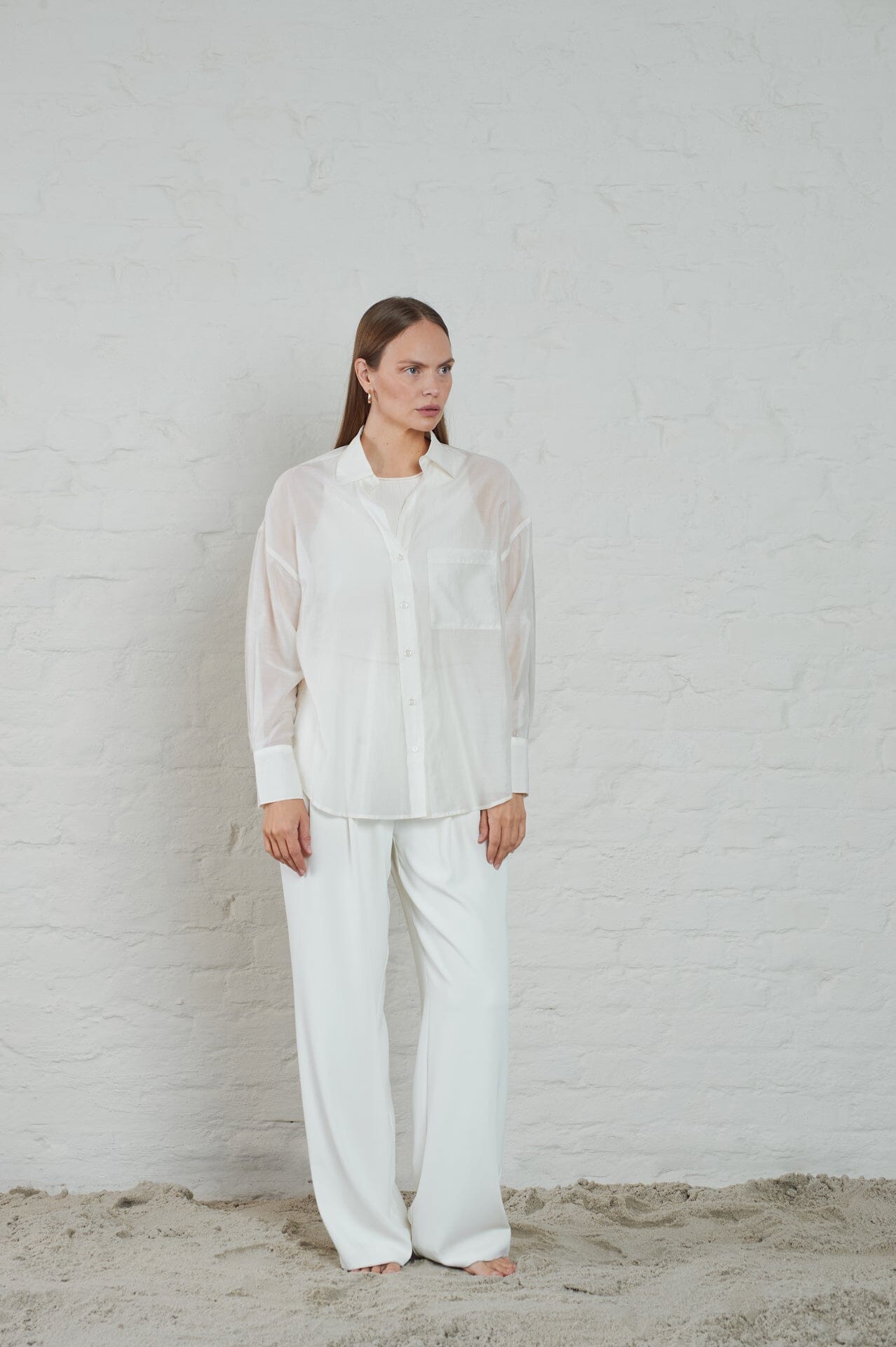 ArnieSays: Rocha Sheer Offwhite Skjorte