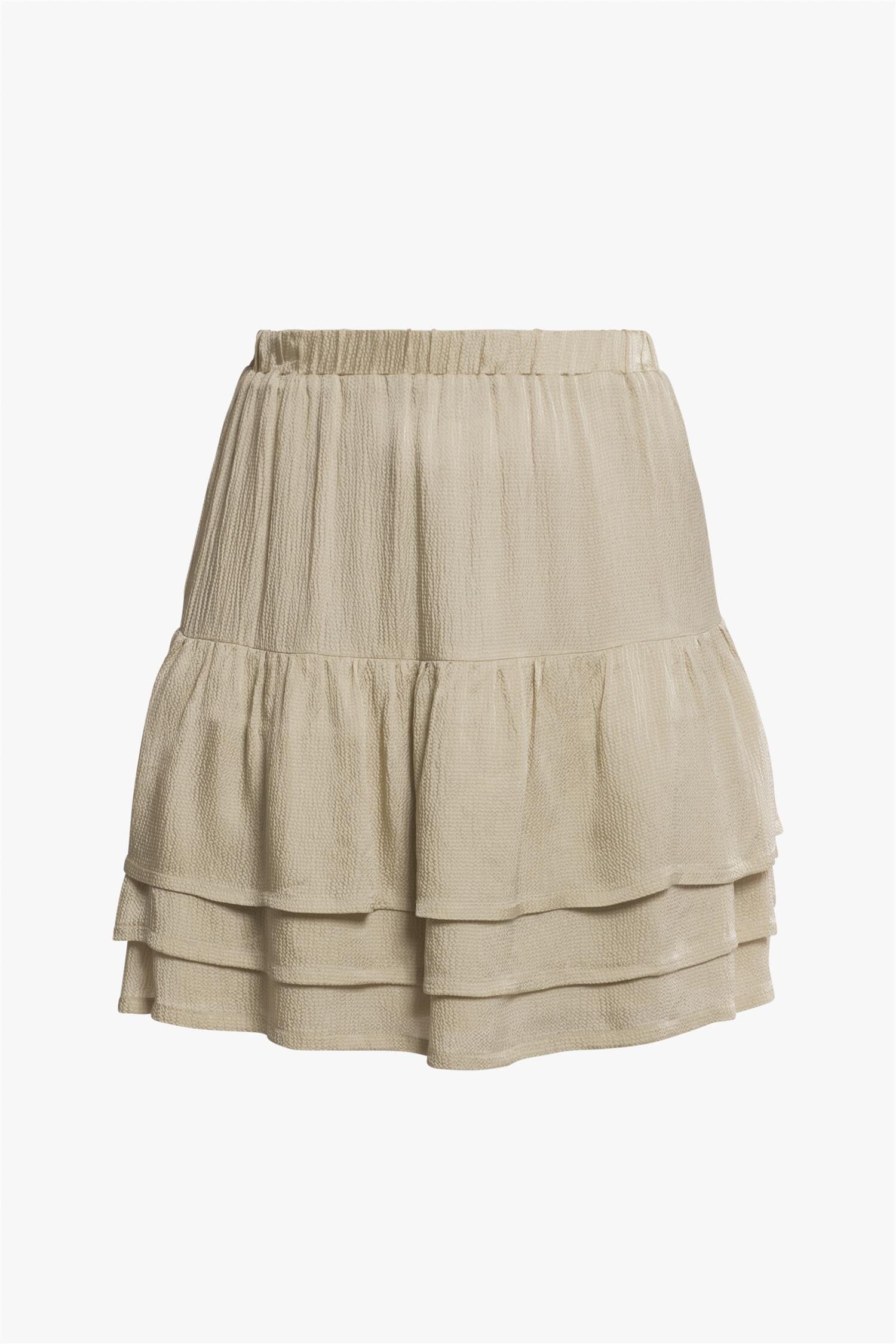 ArnieSays: Gemma Jacquard Beige Skjørt