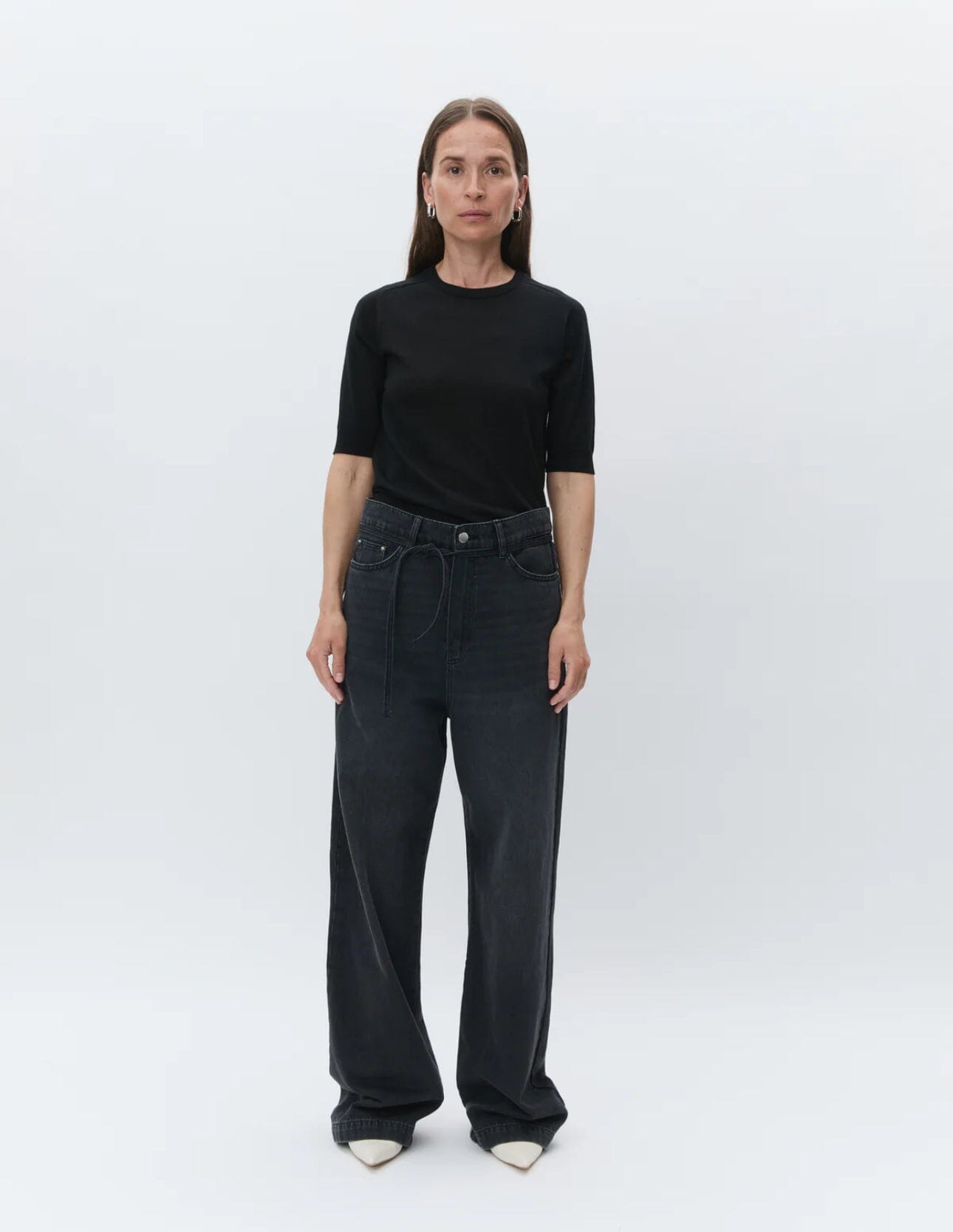 DAY Birger ét Mikkelsen Carolina - Daily Elements BLACK Genser