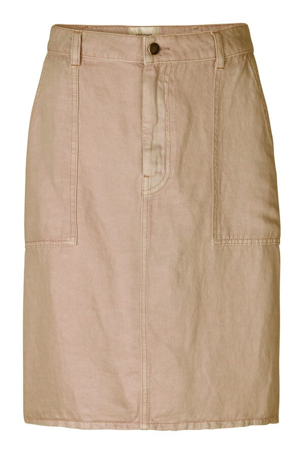 Second Female Bella Skirt 6057 Incense Skjørt
