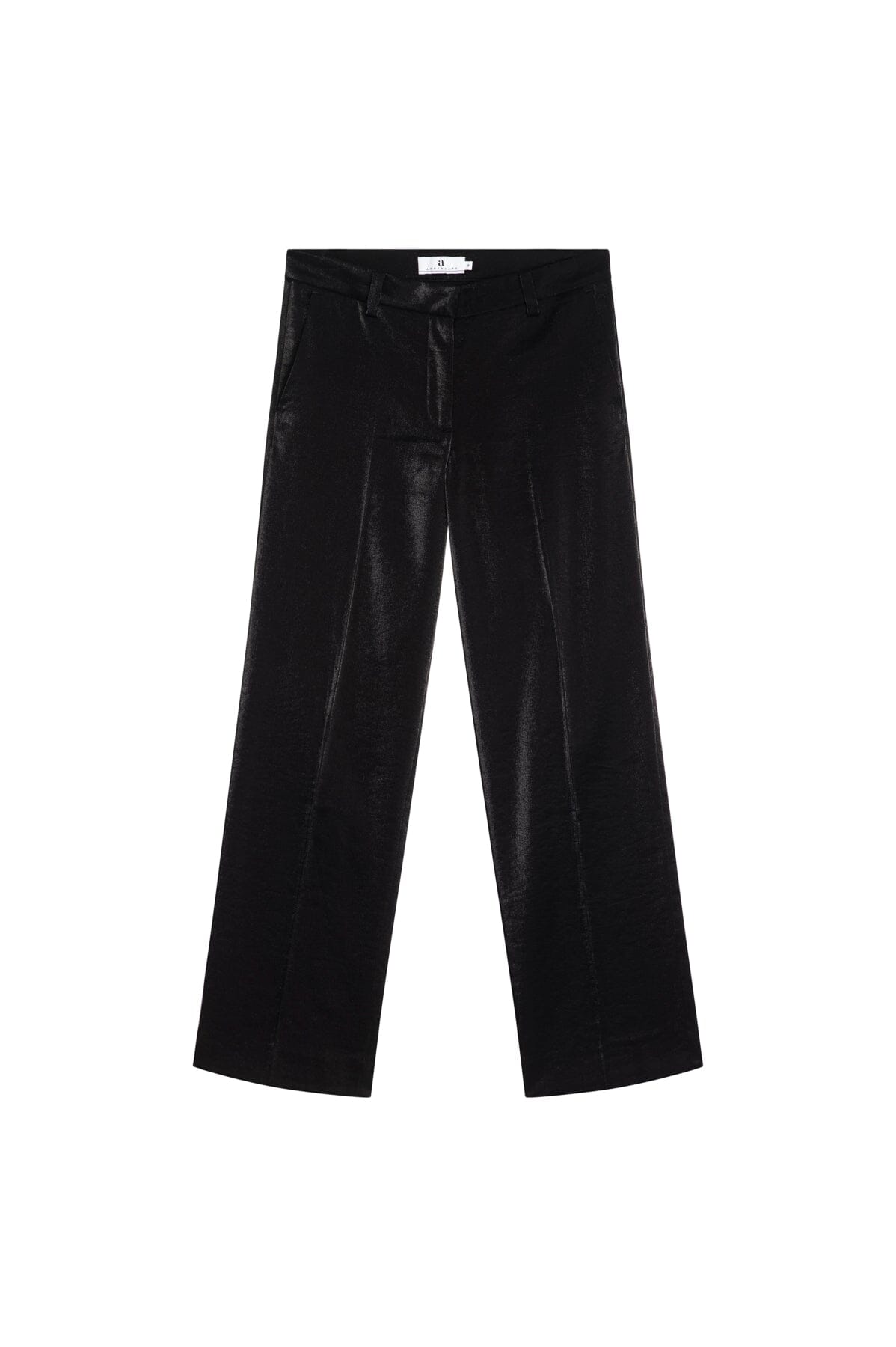 ArnieSays: Hamilton Lamé Black Bukse