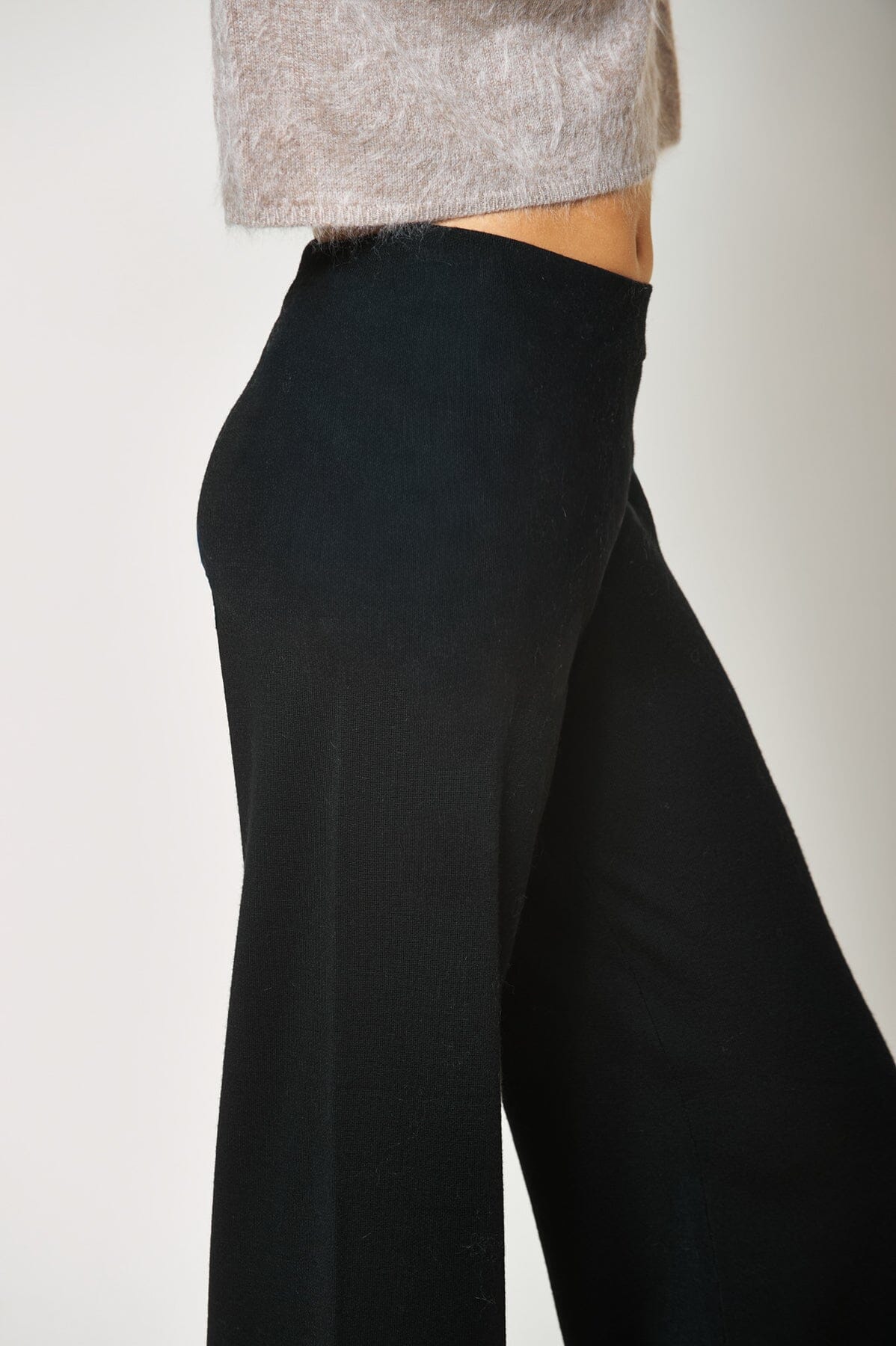 Aurora Merino Pant Black Bukse