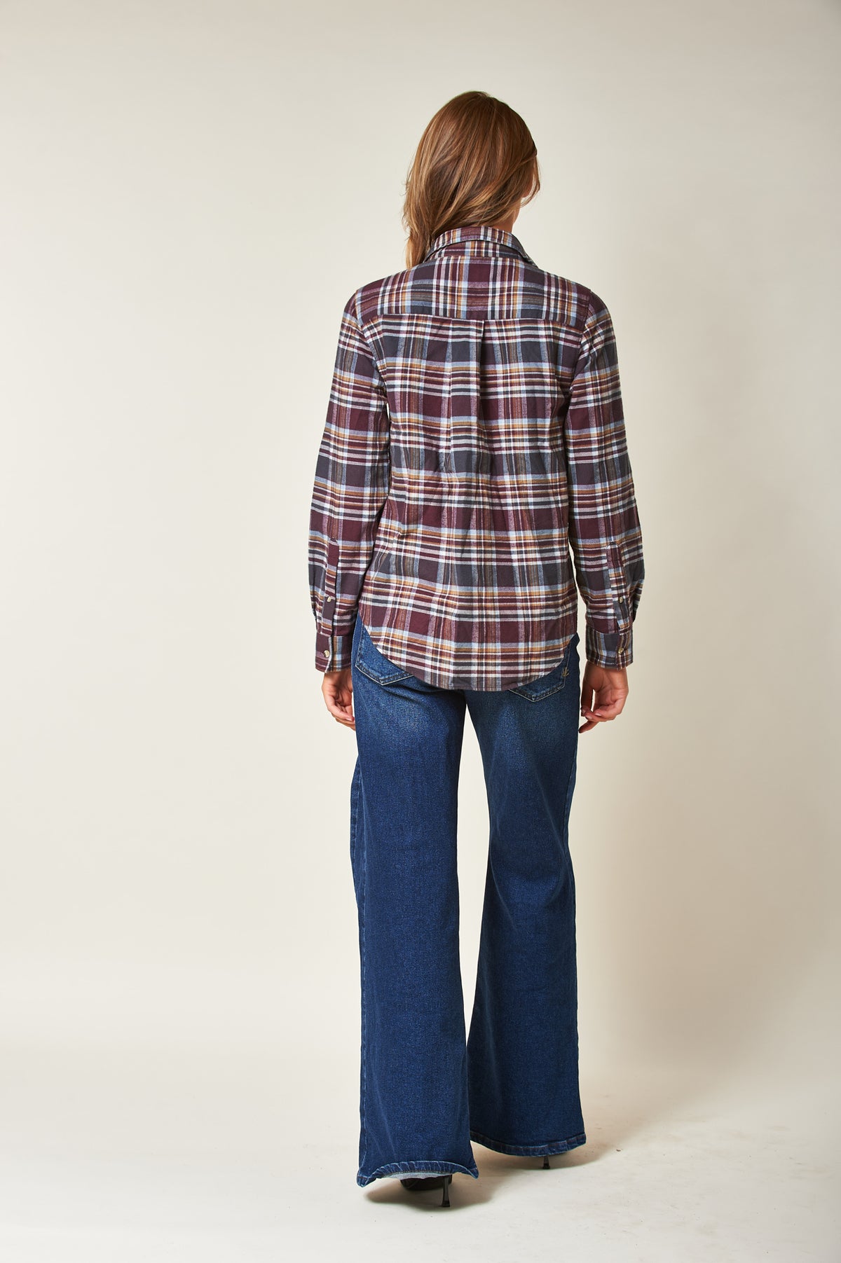 Arc Modern Tartan Burgundy