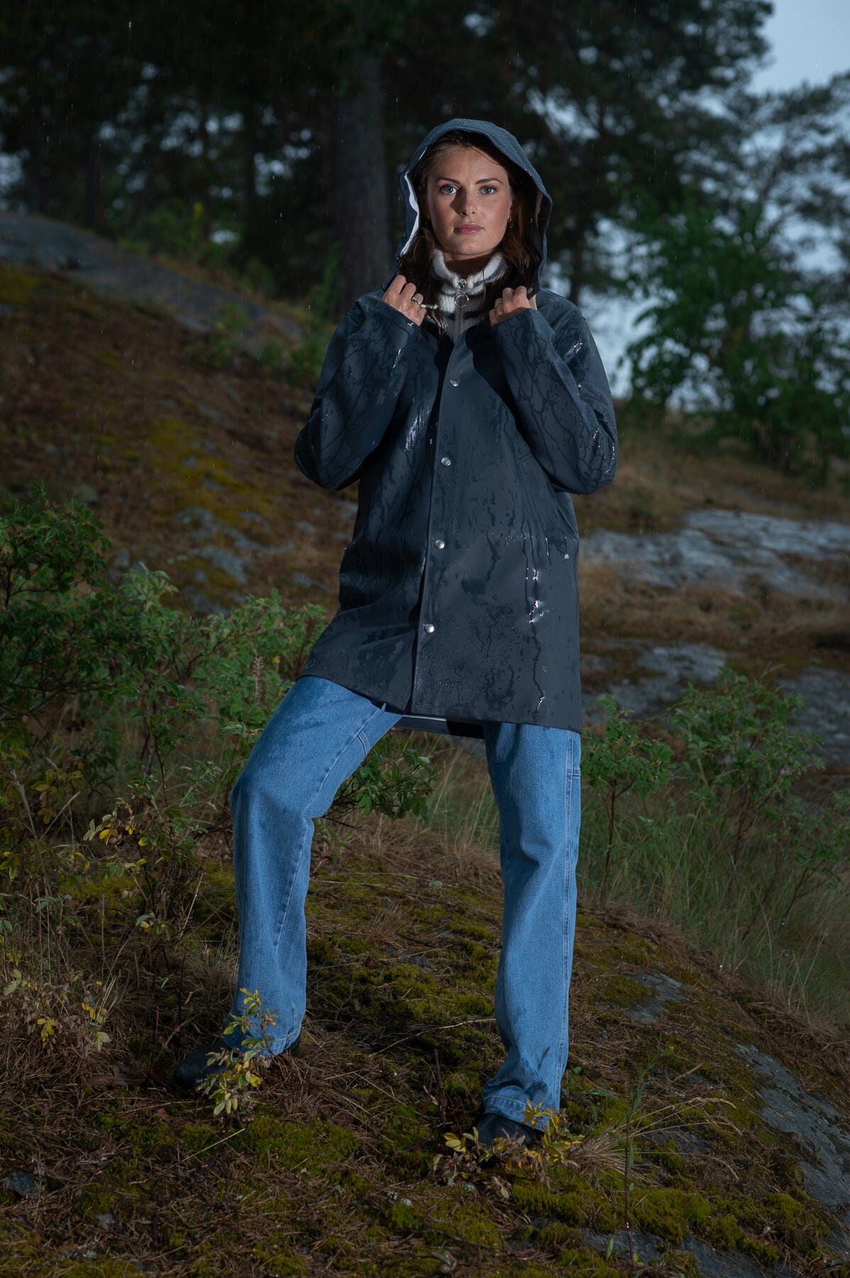 Stutterheim Stockholm Charcoal Ytterplagg