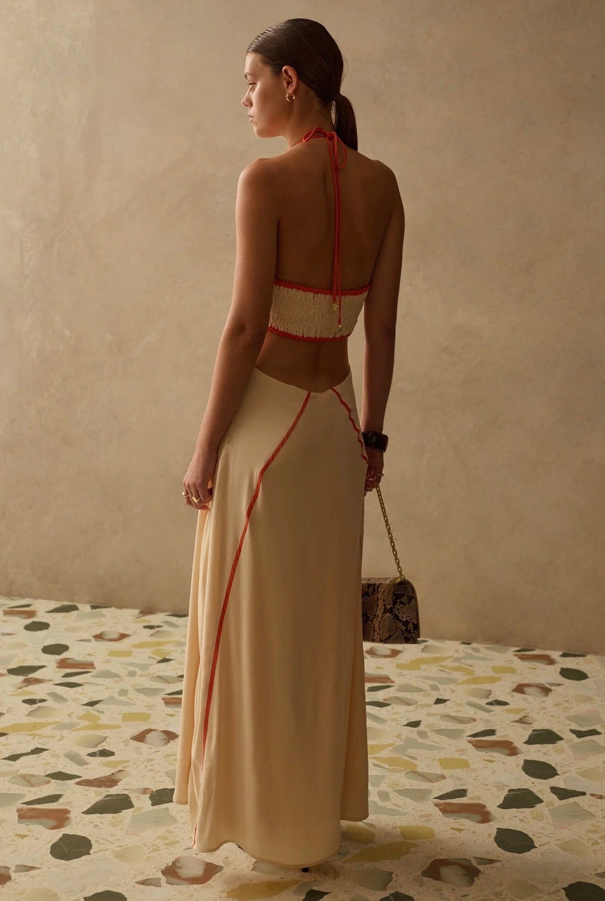 Sancia SLOANE DRESS CORAL Kjole