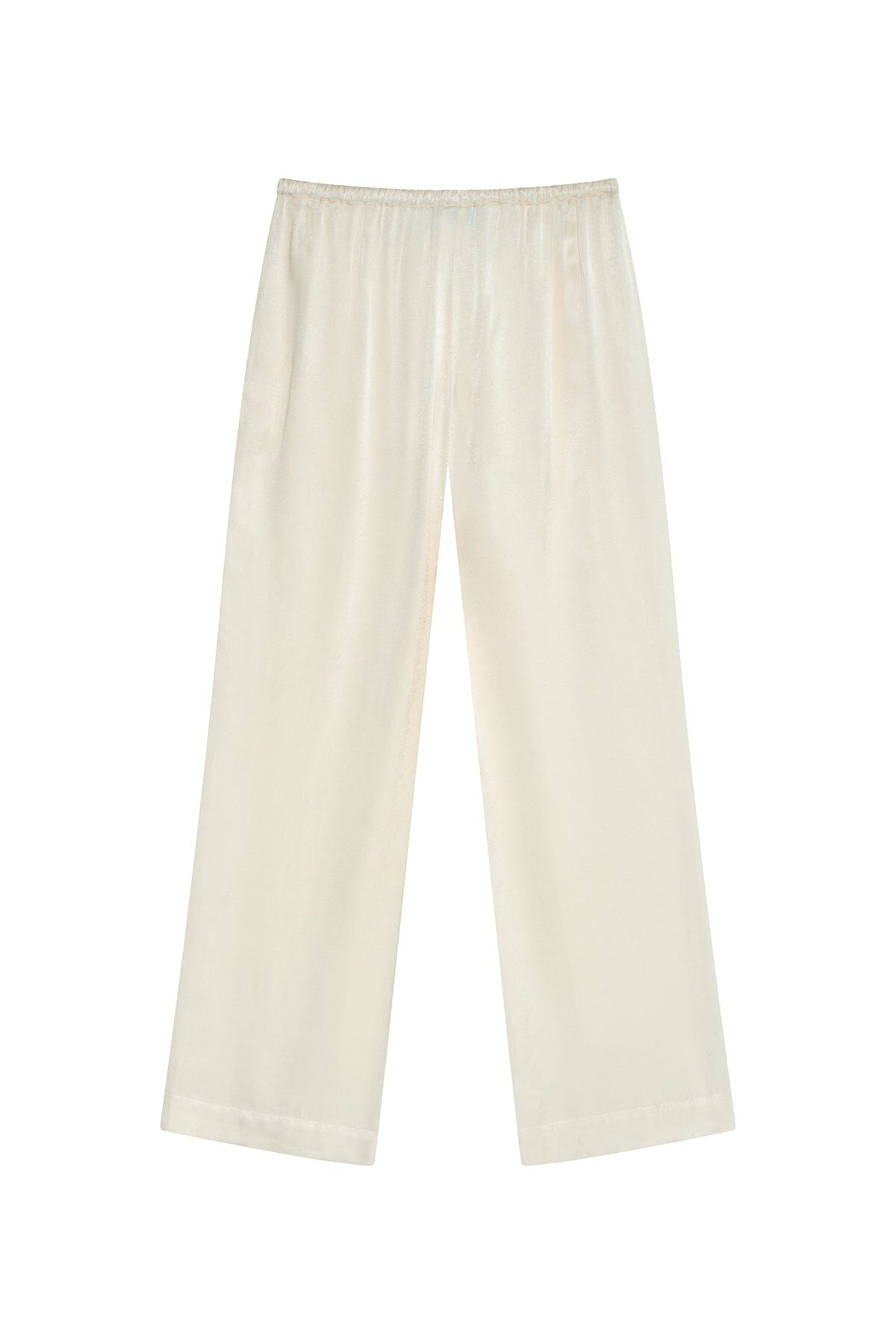 ArnieSays: Euston Satin Cream Bukse