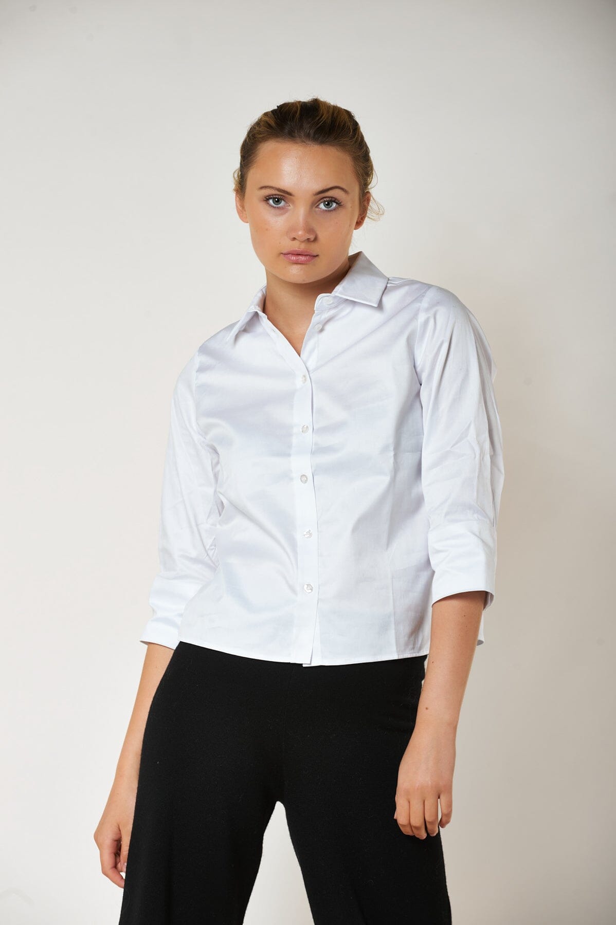 Aurora Edel Shirt White Skjorte