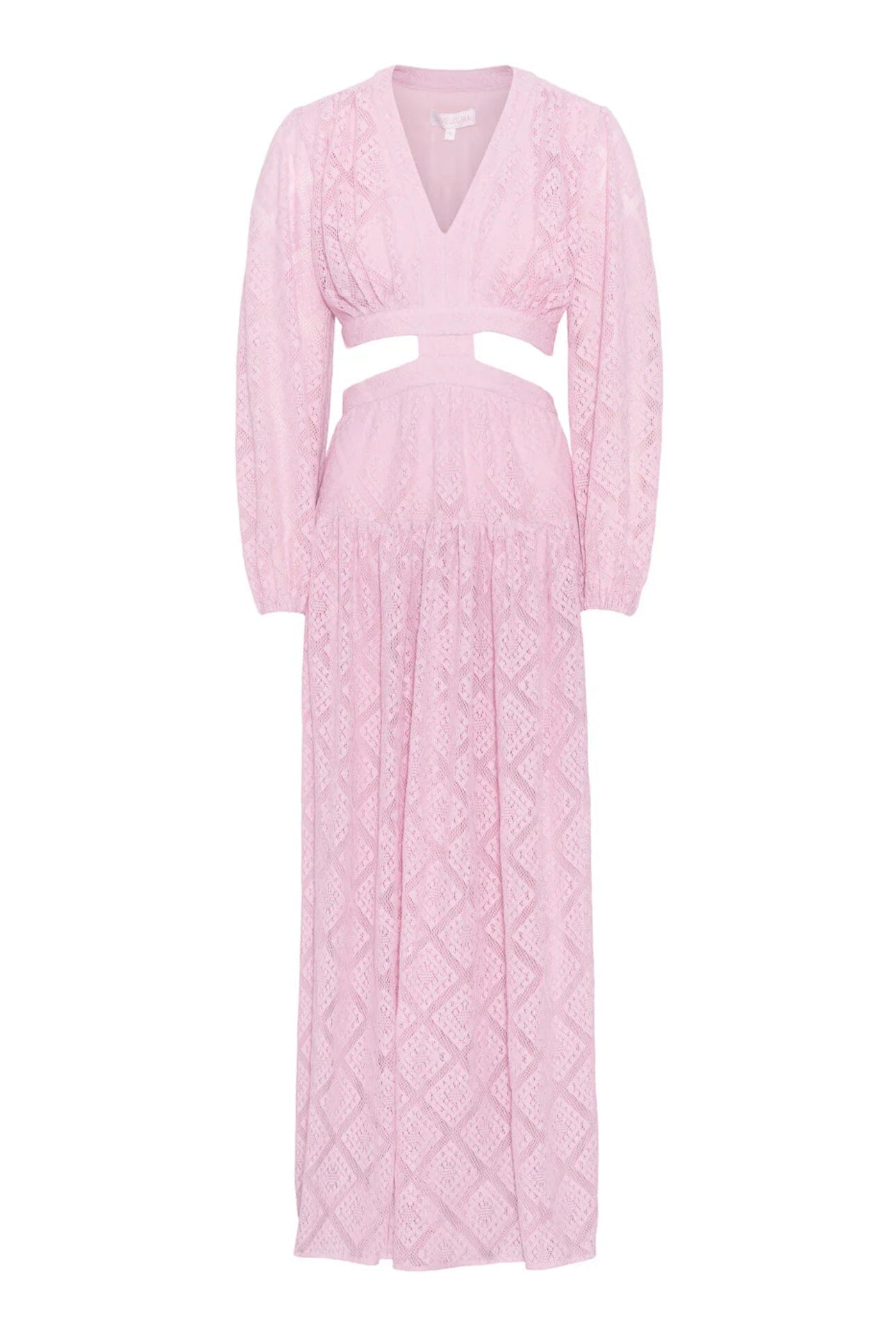 Love Lolina Palermo Maxi Dress Light Pink Kjole
