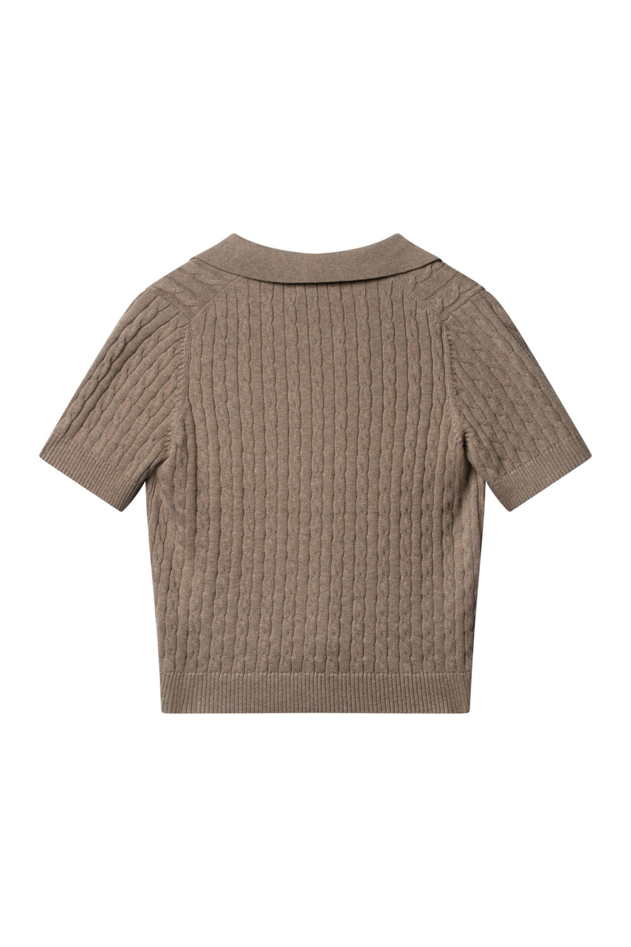 ArnieSays: CLEMENT Cable Brown Melange Genser