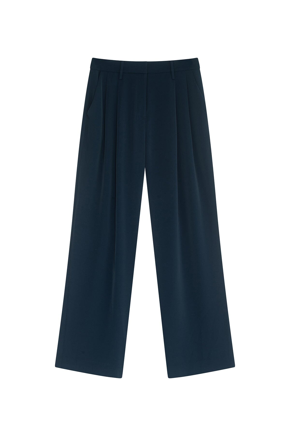 ArnieSays: Duke Crepe Dk Navy Bukse