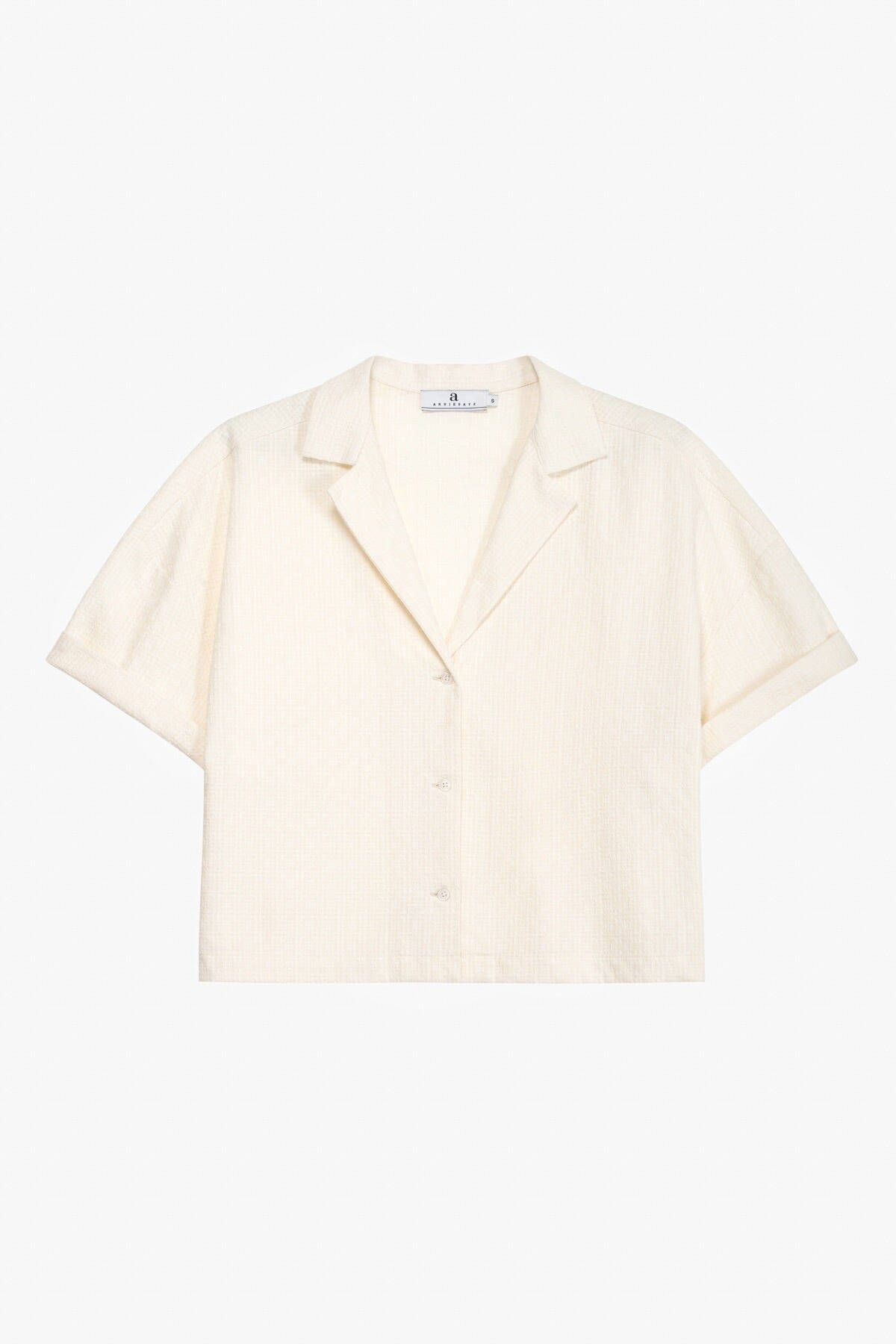 ArnieSays: Delos Broderie Offwhite Skjorte