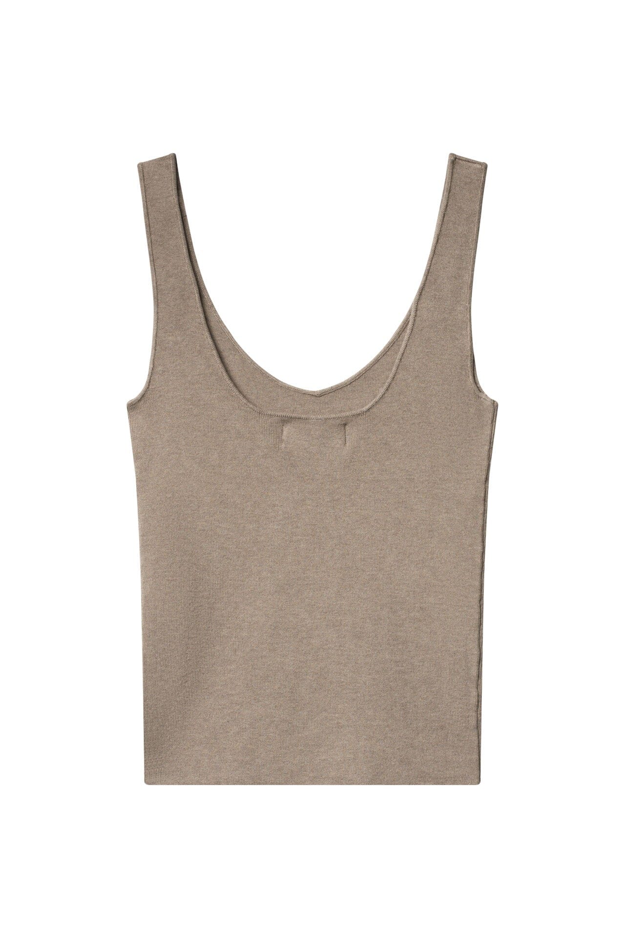 ArnieSays: Diana Top Brown Melange Topp