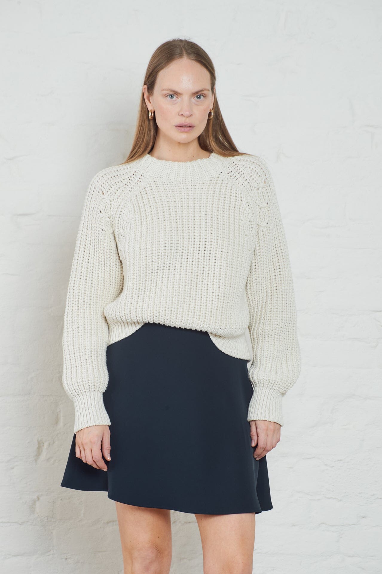 ArnieSays: Eloise Crepe Dk Navy Skjørt