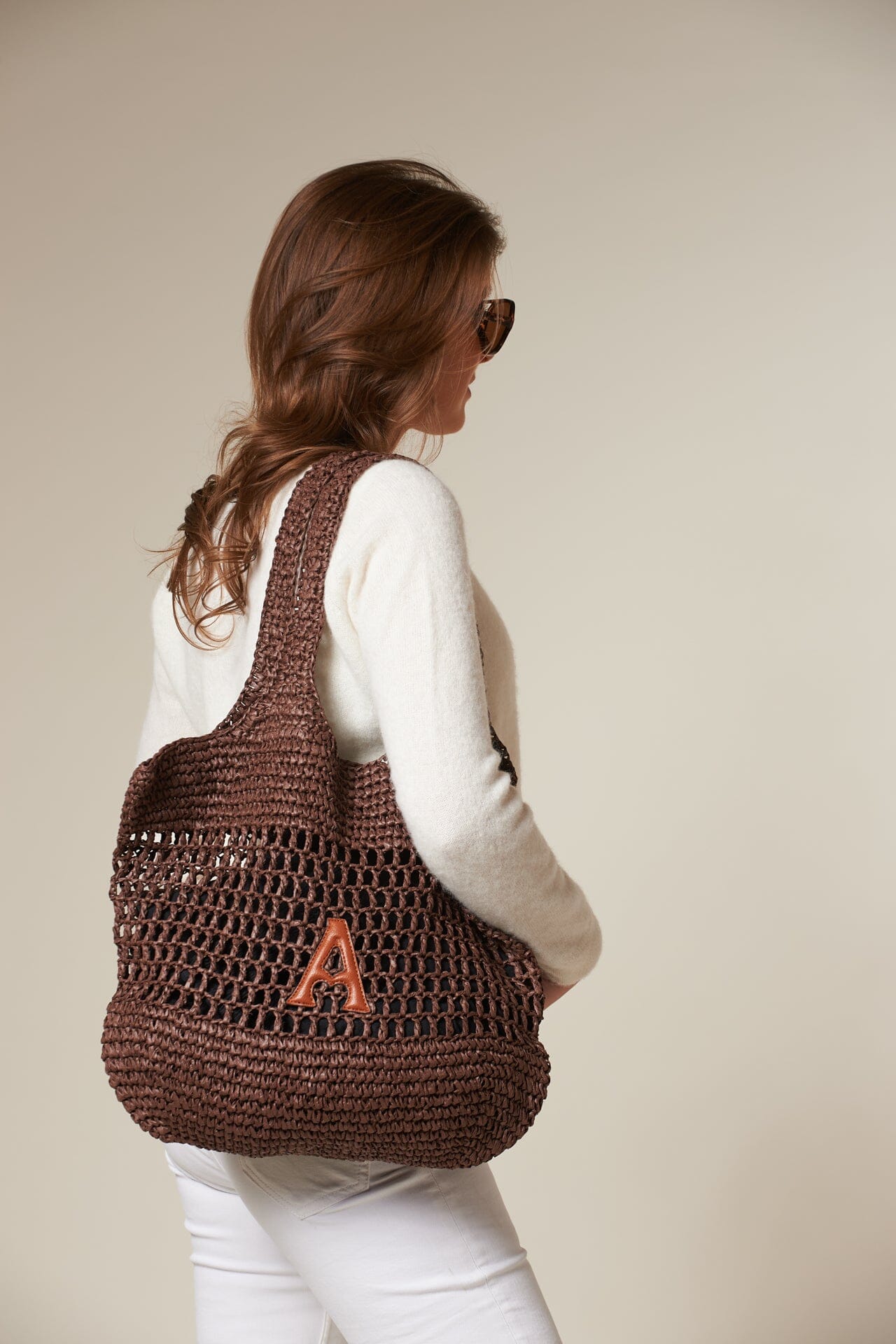 ArnieSays: Raffia Tote Brown Tilbehør