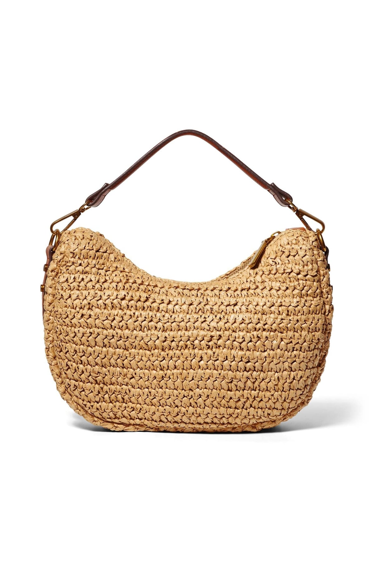 ArnieSays: Raffia Shoulder Bag Brown Tilbehør